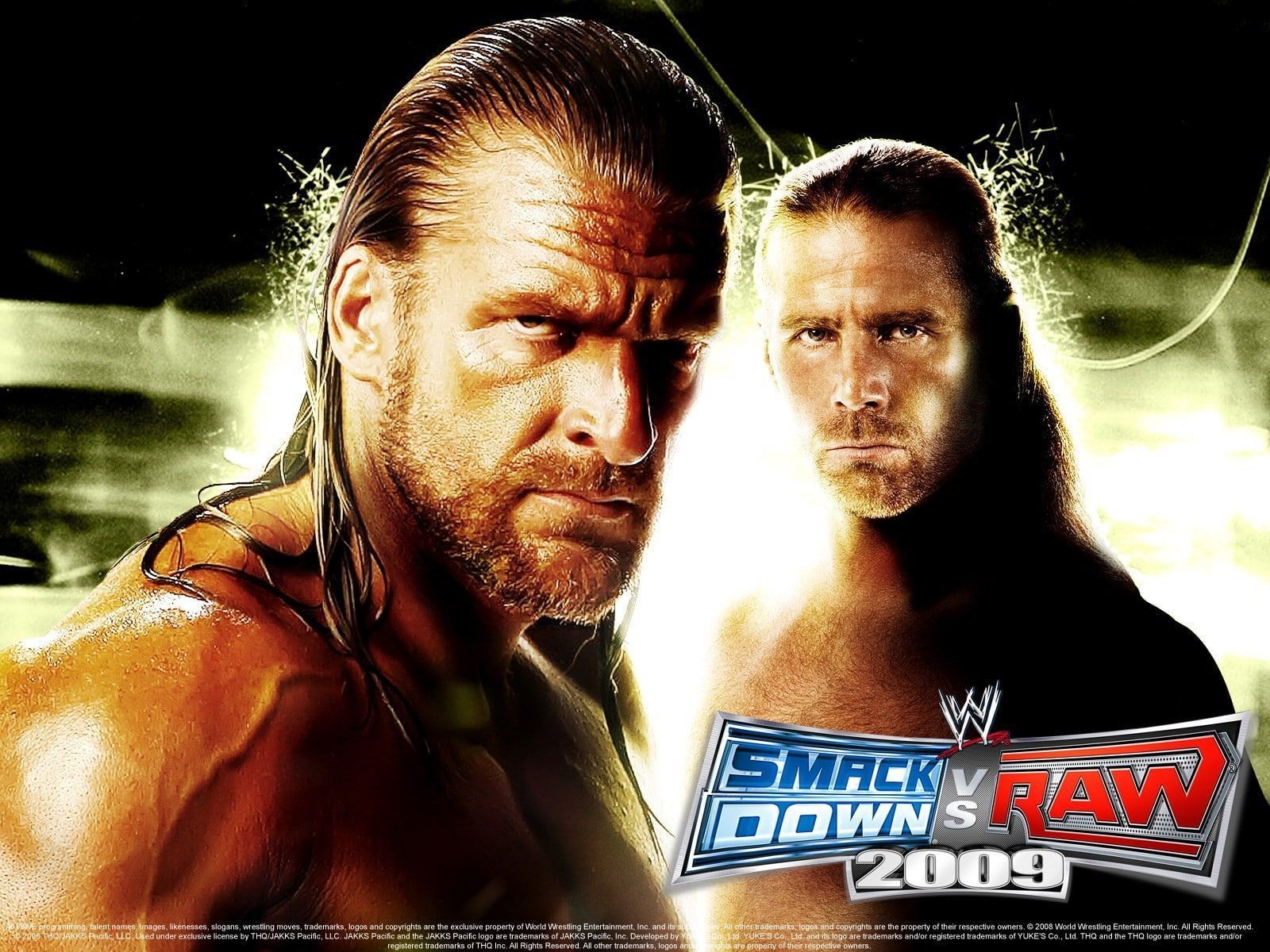 Raw 720p, WWE, Shawn Michaels, Triple H, Wrestling, 1600x1200 HD Desktop