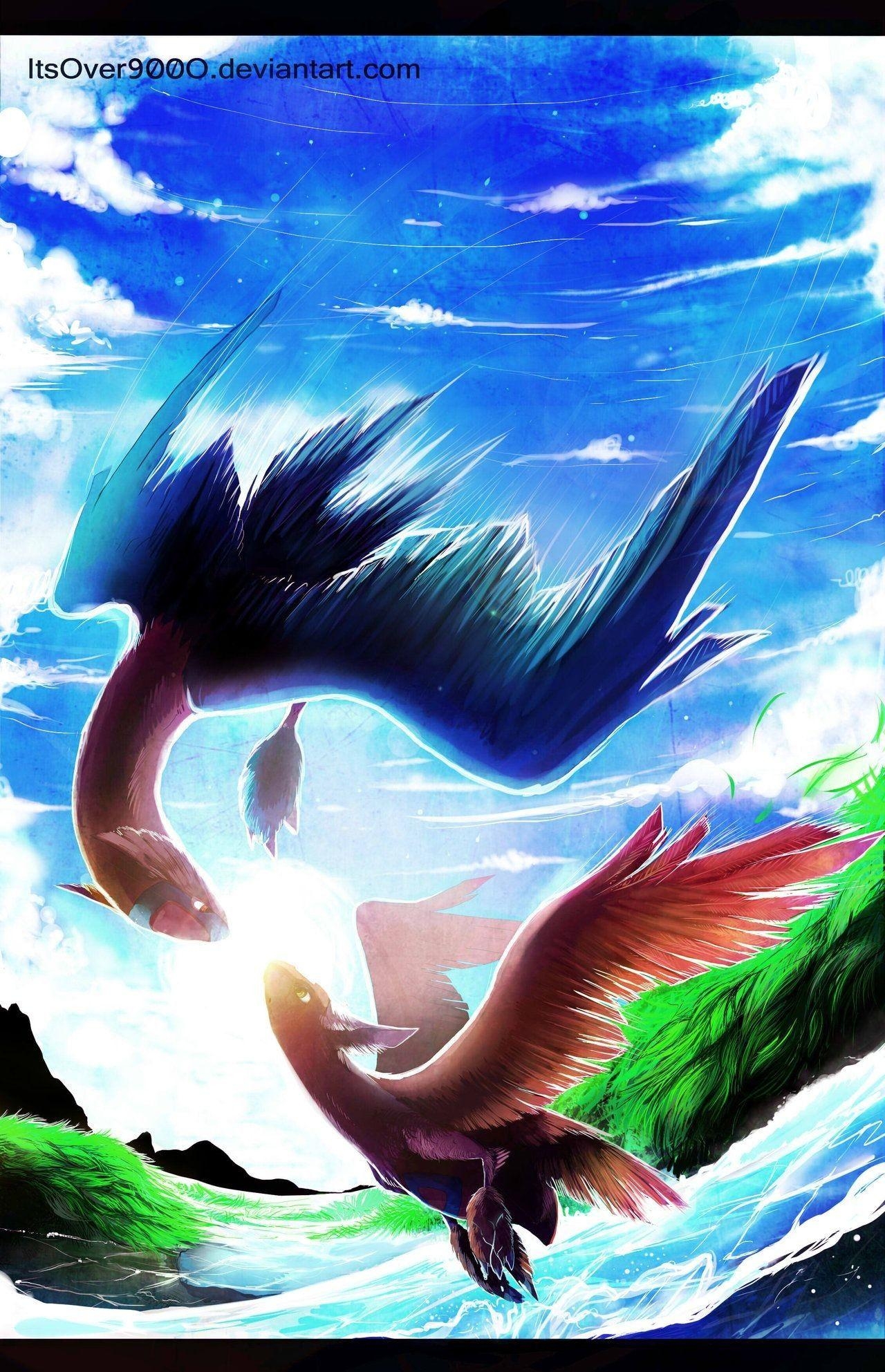 Latios, Anime, Wallpaper, Pokémon, Hintergrund, 1280x1990 HD Handy