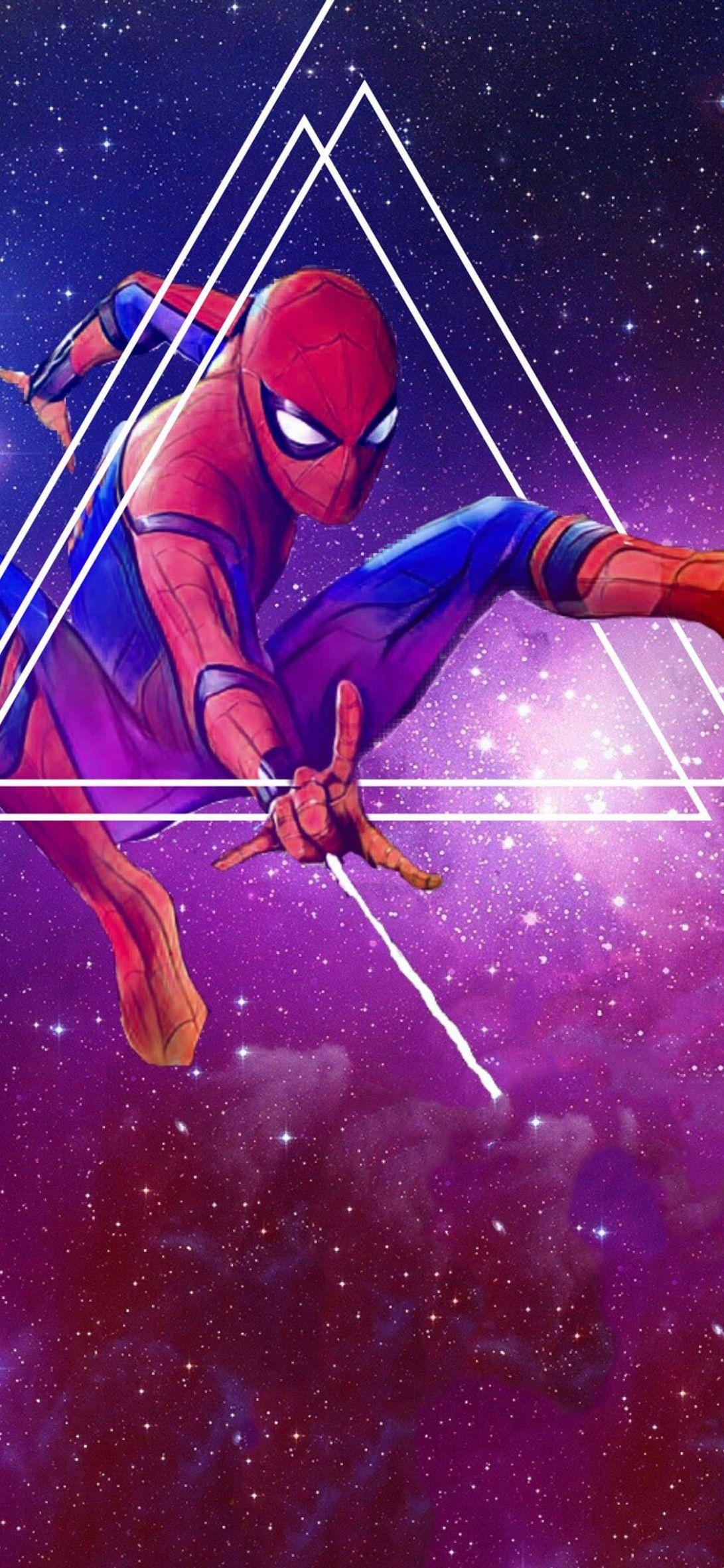 Spiderman, Marvel, Superheld, iPhone, Hintergrund, 1100x2370 HD Handy