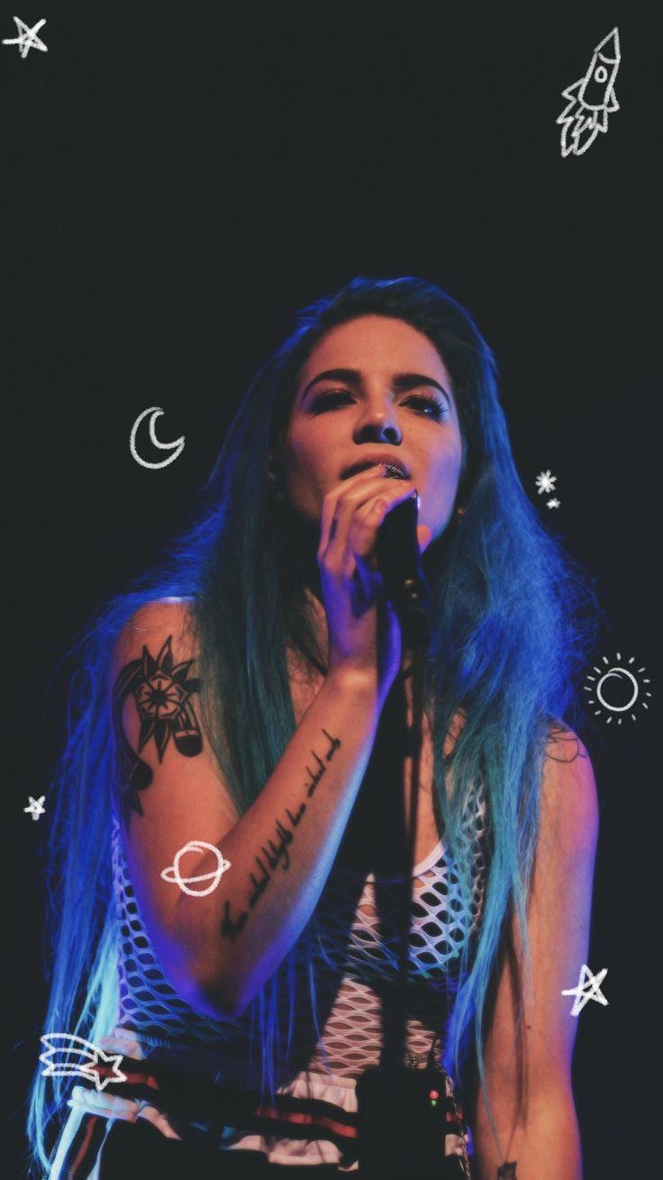 Halsey iPhone, HD, Hintergrund, Musik, Künstlerin, 740x1310 HD Handy