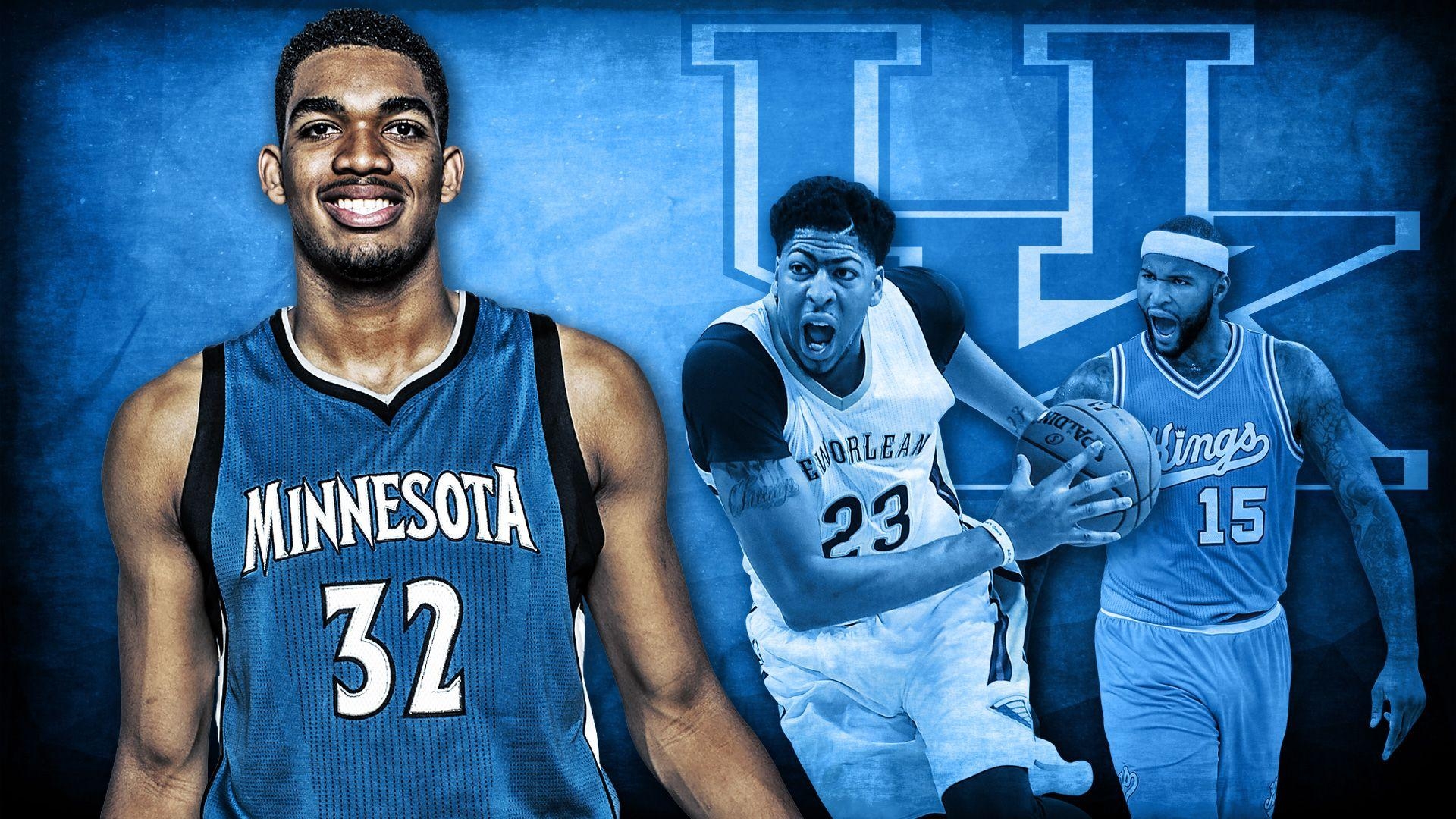 Karl-Anthony Towns, Brüderlichkeit, Basketball, Sport, NBA, 1920x1080 Full HD Desktop