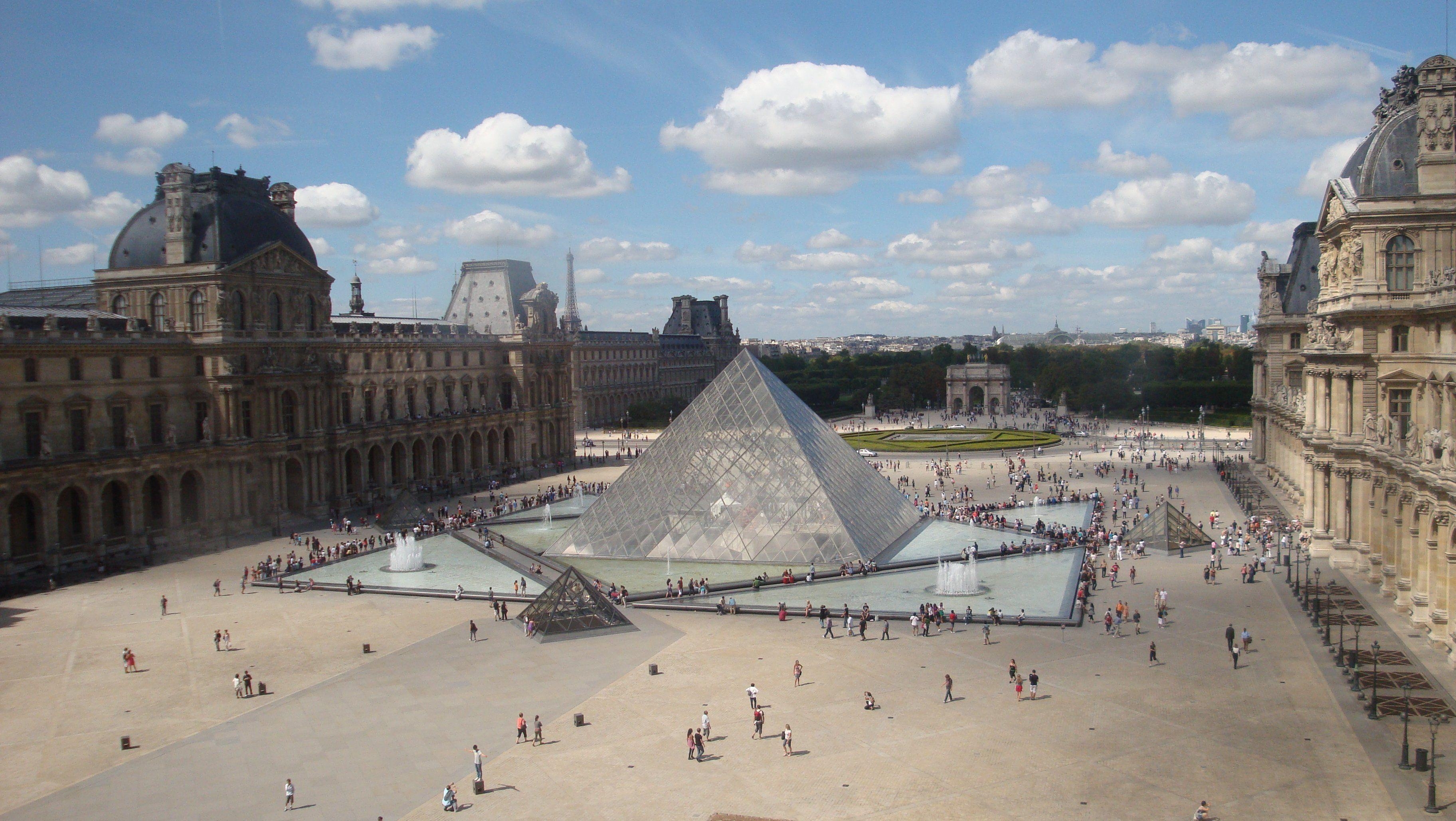 Louvre, Paris, HD, Museum, Bild, 3650x2060 HD Desktop