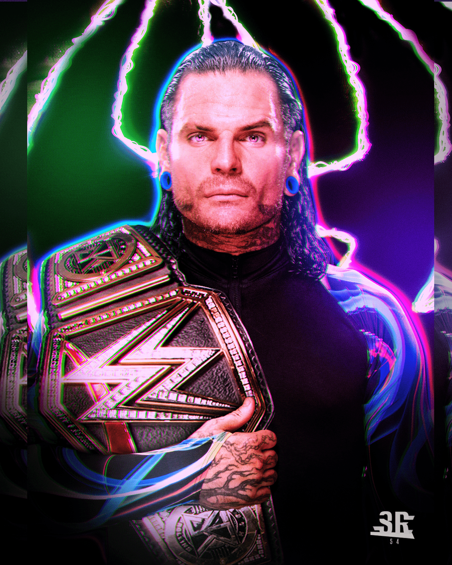 Jeff Hardy, WWE Champion, Download, Hintergrund, Bild, 1450x1810 HD Handy