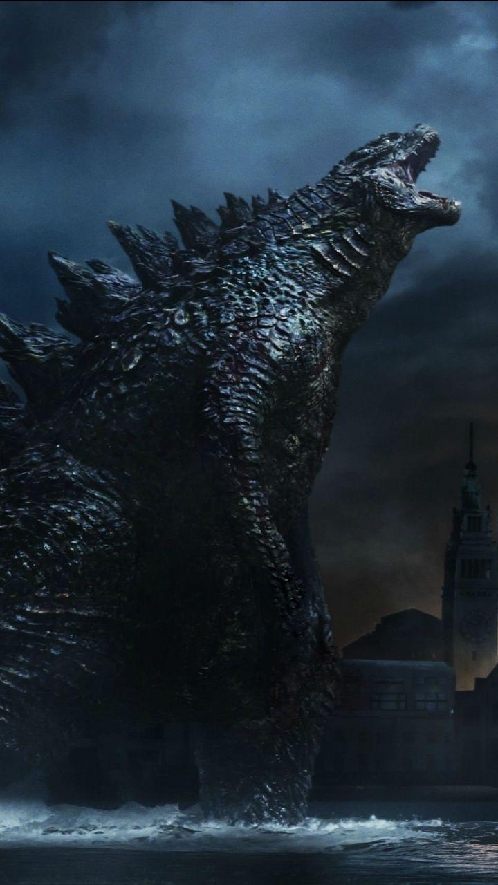 Godzilla, iPhone, 4K, Tier, 2019, 720x1280 HD Handy