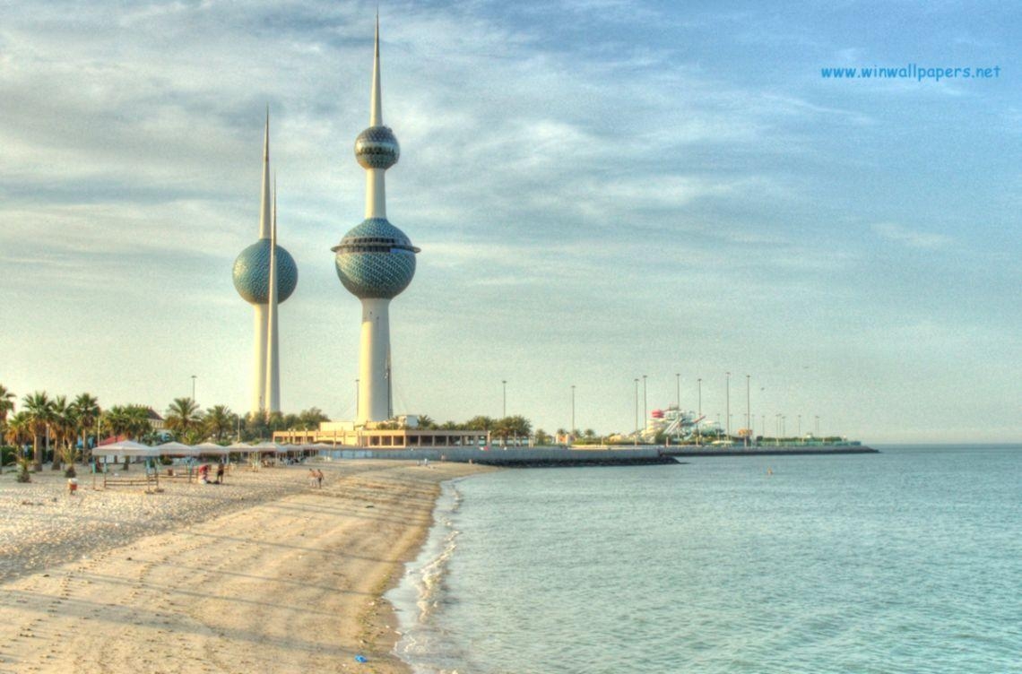 Kuwait Stadt, Skyline, modernes Design, Reisen, 1140x760 HD Desktop