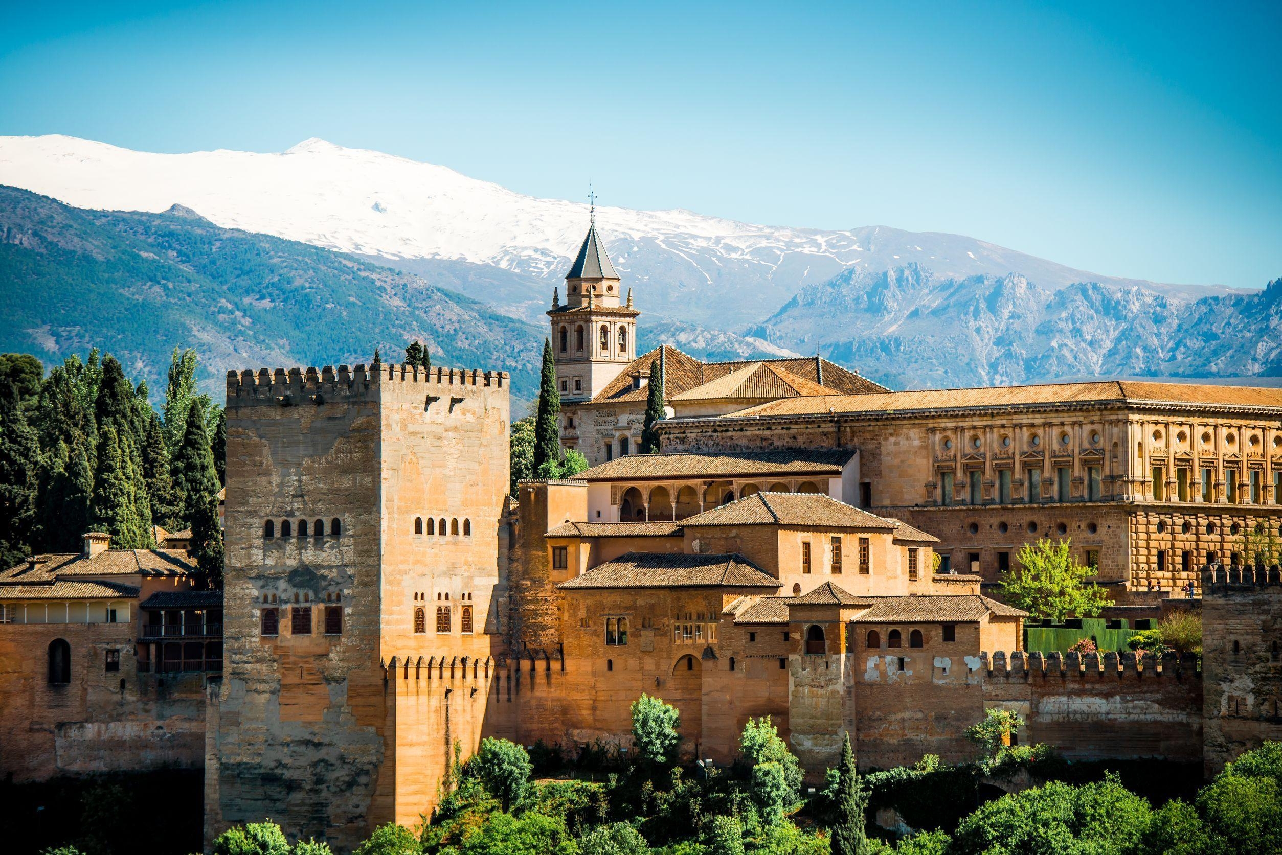 Alhambra, Granada, Reisebild, Historische Sehenswürdigkeit, Spanien, 2510x1680 HD Desktop