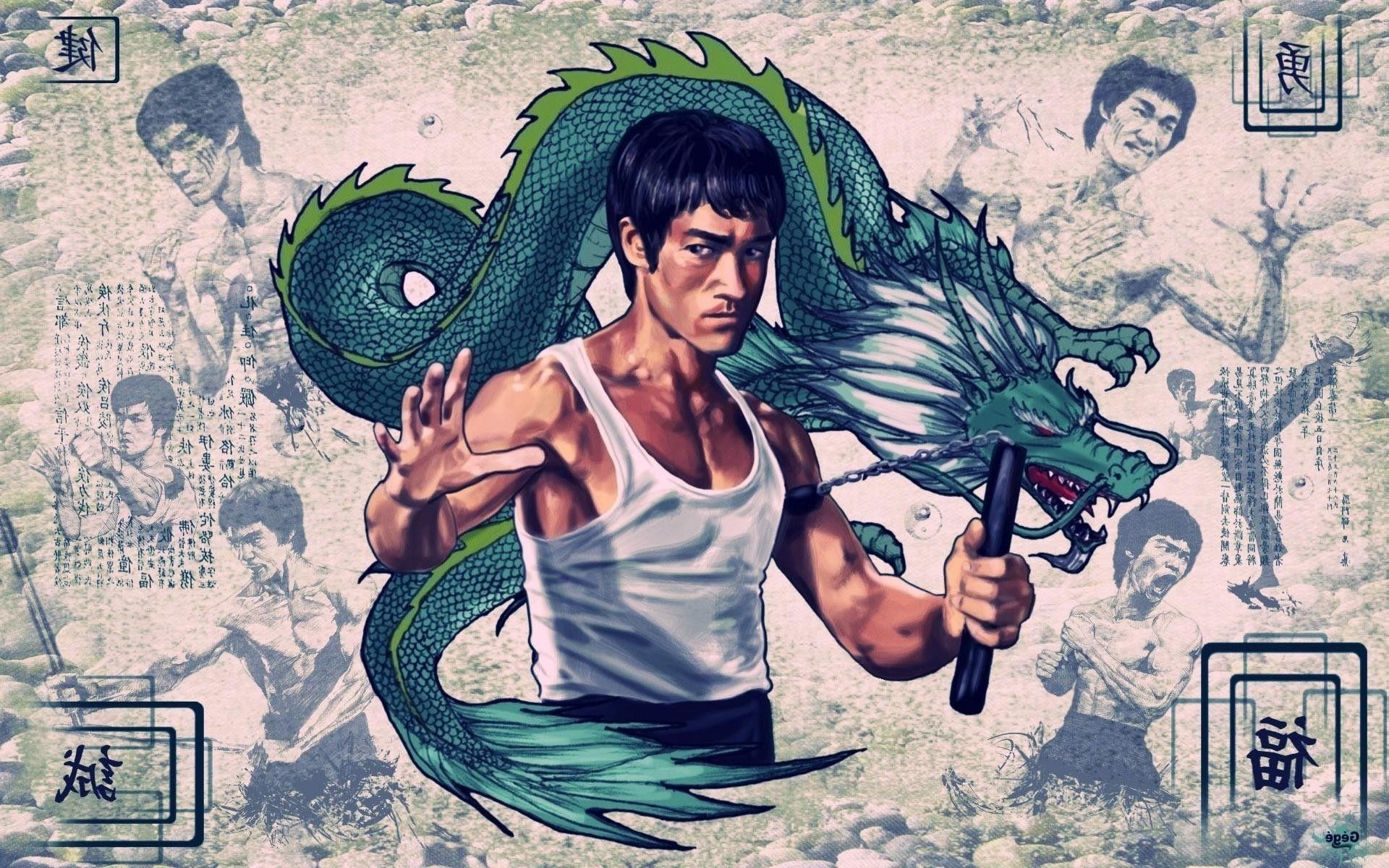 Bruce Lee, Beste Bilder, 2018, Filmikone, Kunst, 1920x1200 HD Desktop