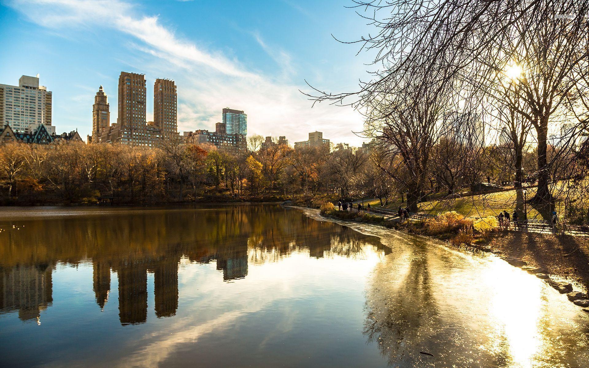 Ergebnis, Bild, Central Park, Hintergrund, USA, 1920x1200 HD Desktop