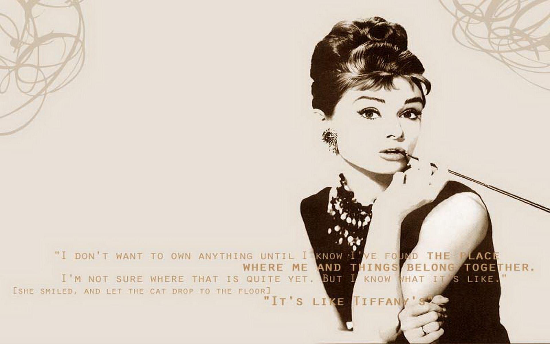 Frühstück bei Tiffany, Filmhintergrund, Klassiker, Audrey Hepburn, Kultfilm, 1920x1200 HD Desktop