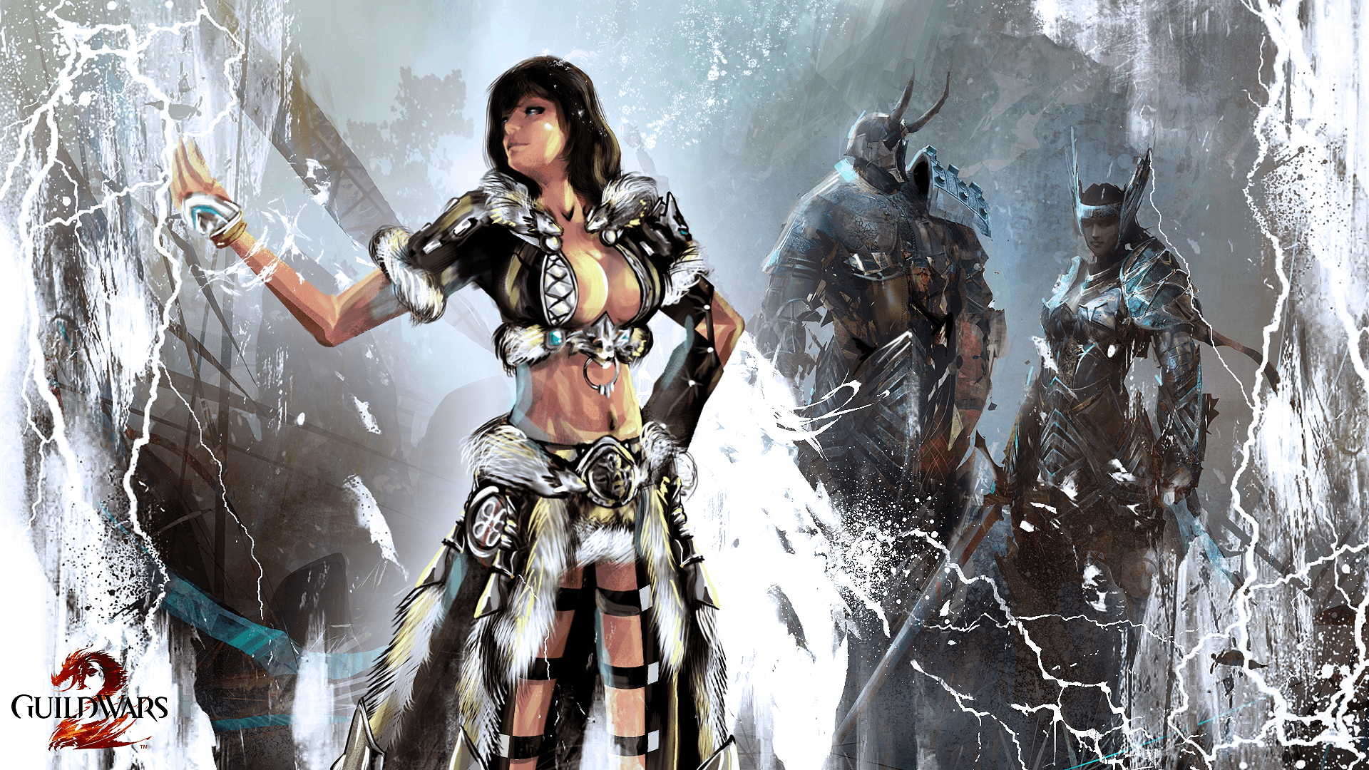 Guild Wars 2, Hintergrund, Gaming, Kunst, Fantasie, 1920x1080 Full HD Desktop