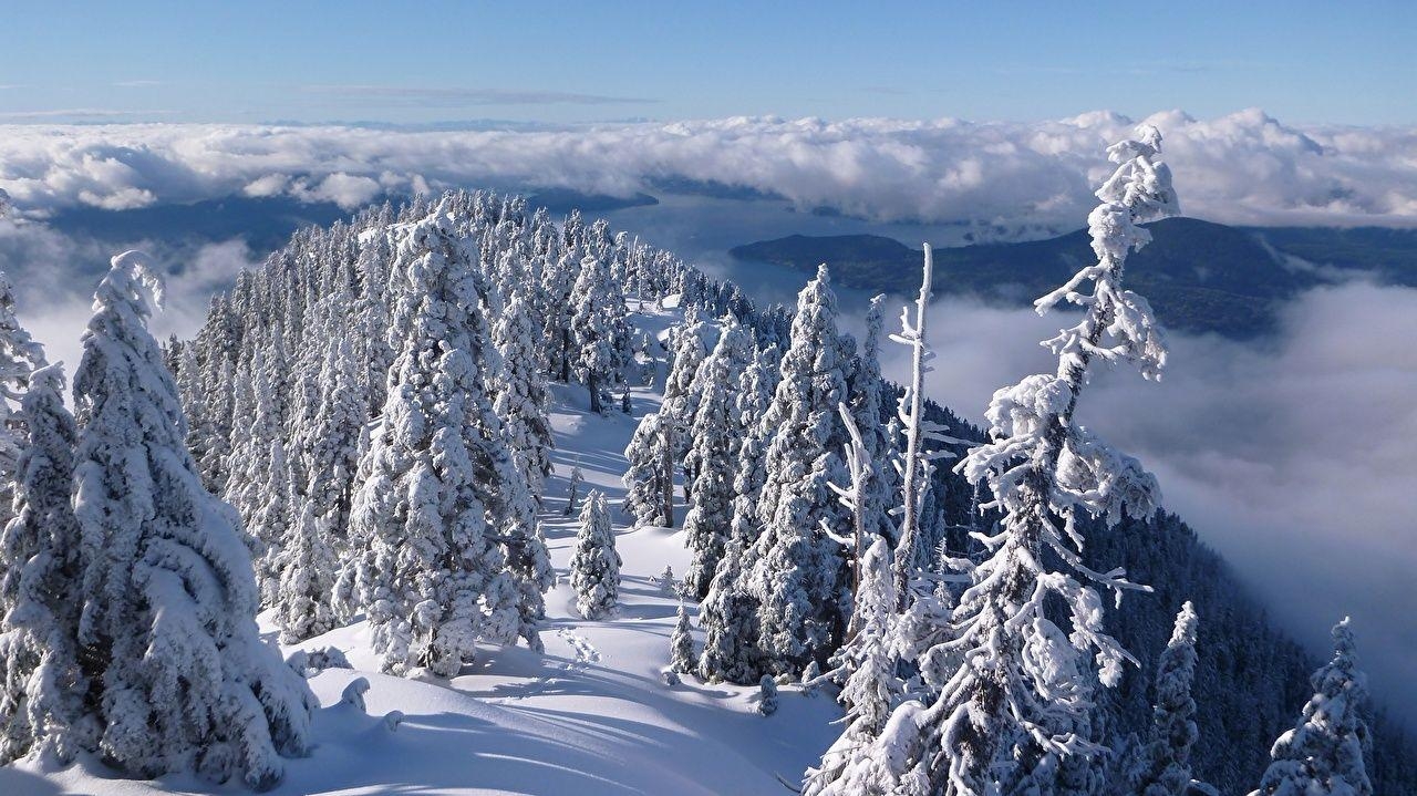 Kanada, Vancouver, Nordküstengebirge, Howe Sound, 1280x720 HD Desktop