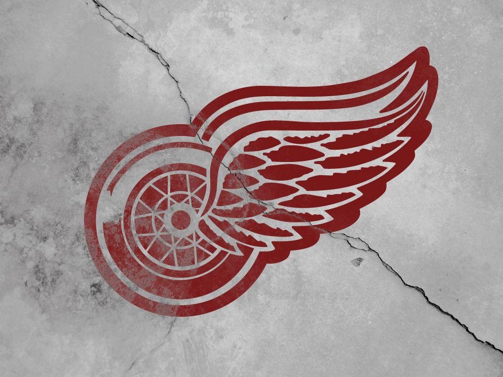 Vintage, Detroit Red Wings, Hintergrund, Eishockey, Retro, 1030x770 HD Desktop