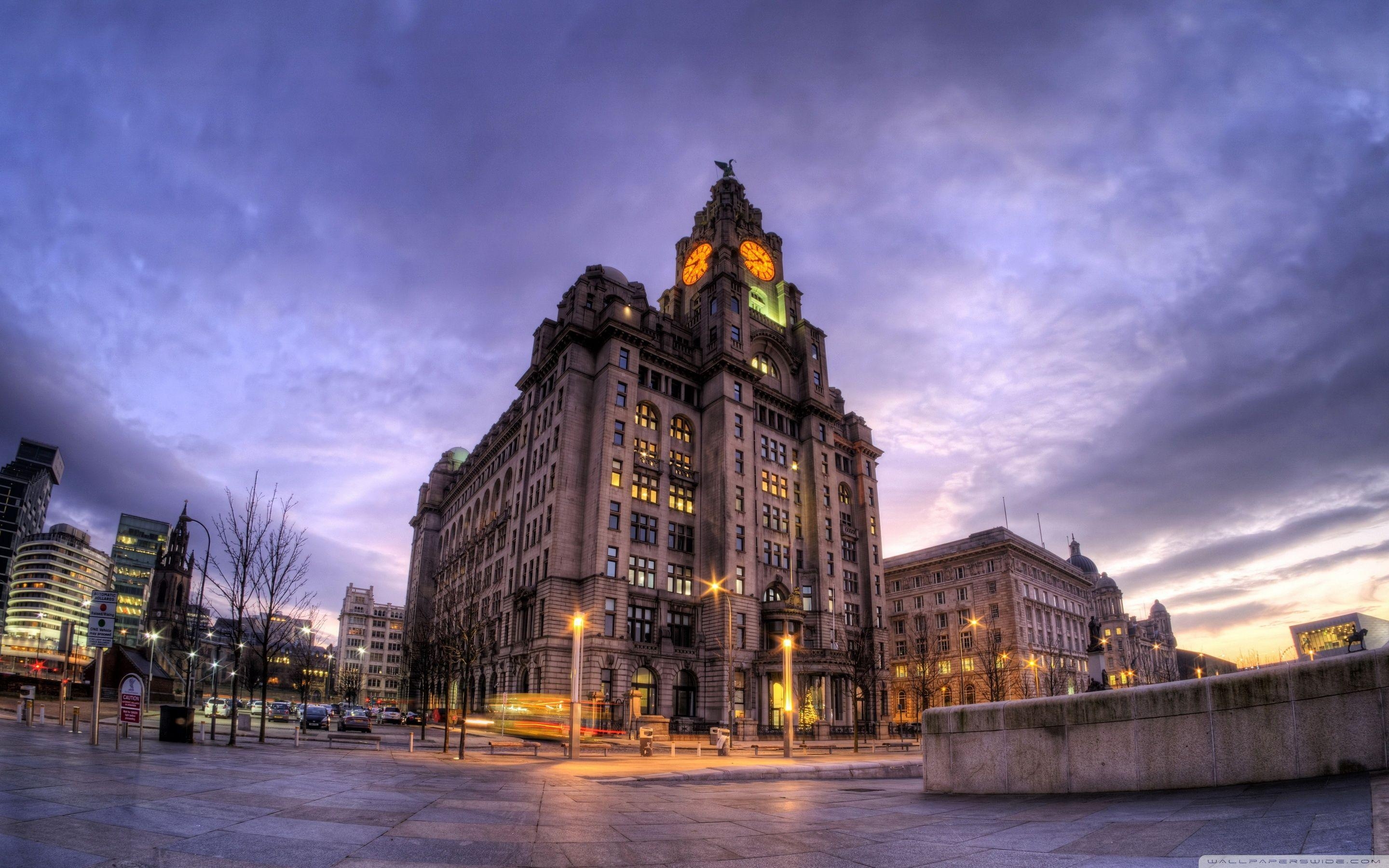 Royal Liver Building, Liverpool, England, Architektur, Großbritannien, 2880x1800 HD Desktop