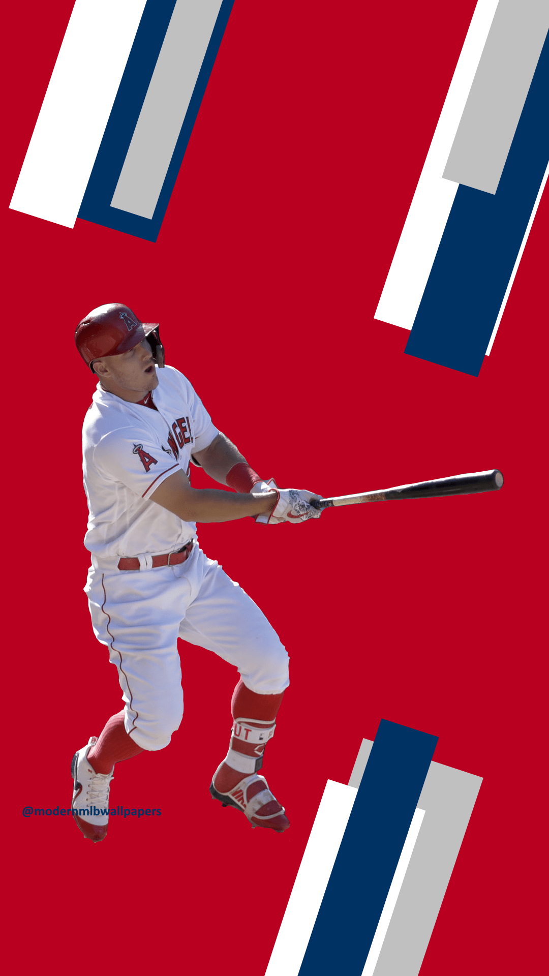 Mike Trout, HD, Handy, Los Angeles, Angels, 1080x1920 Full HD Handy