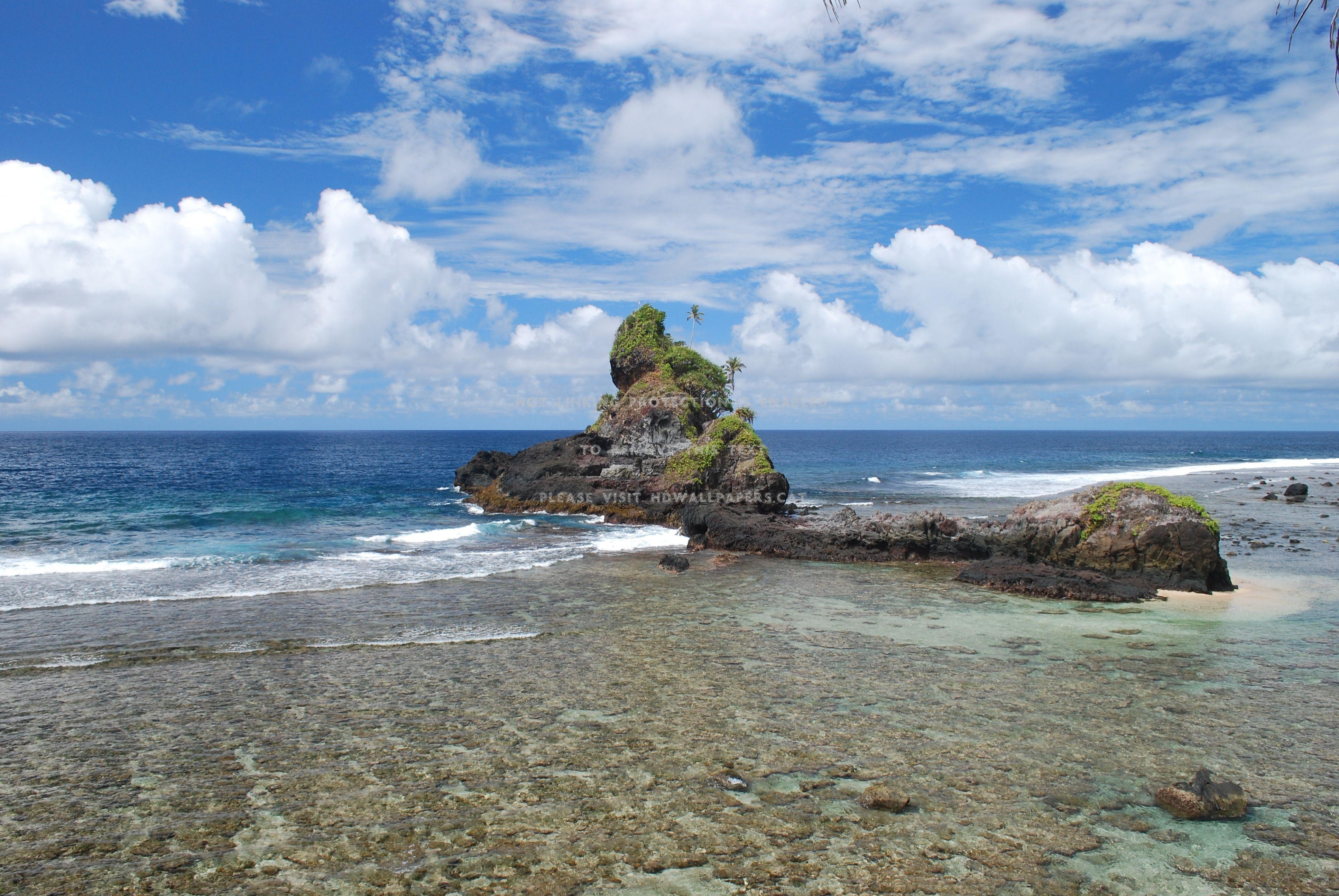 Amerikanische Samoa, Strände, Ozean, Natur, Frieden, 3880x2600 4K Desktop