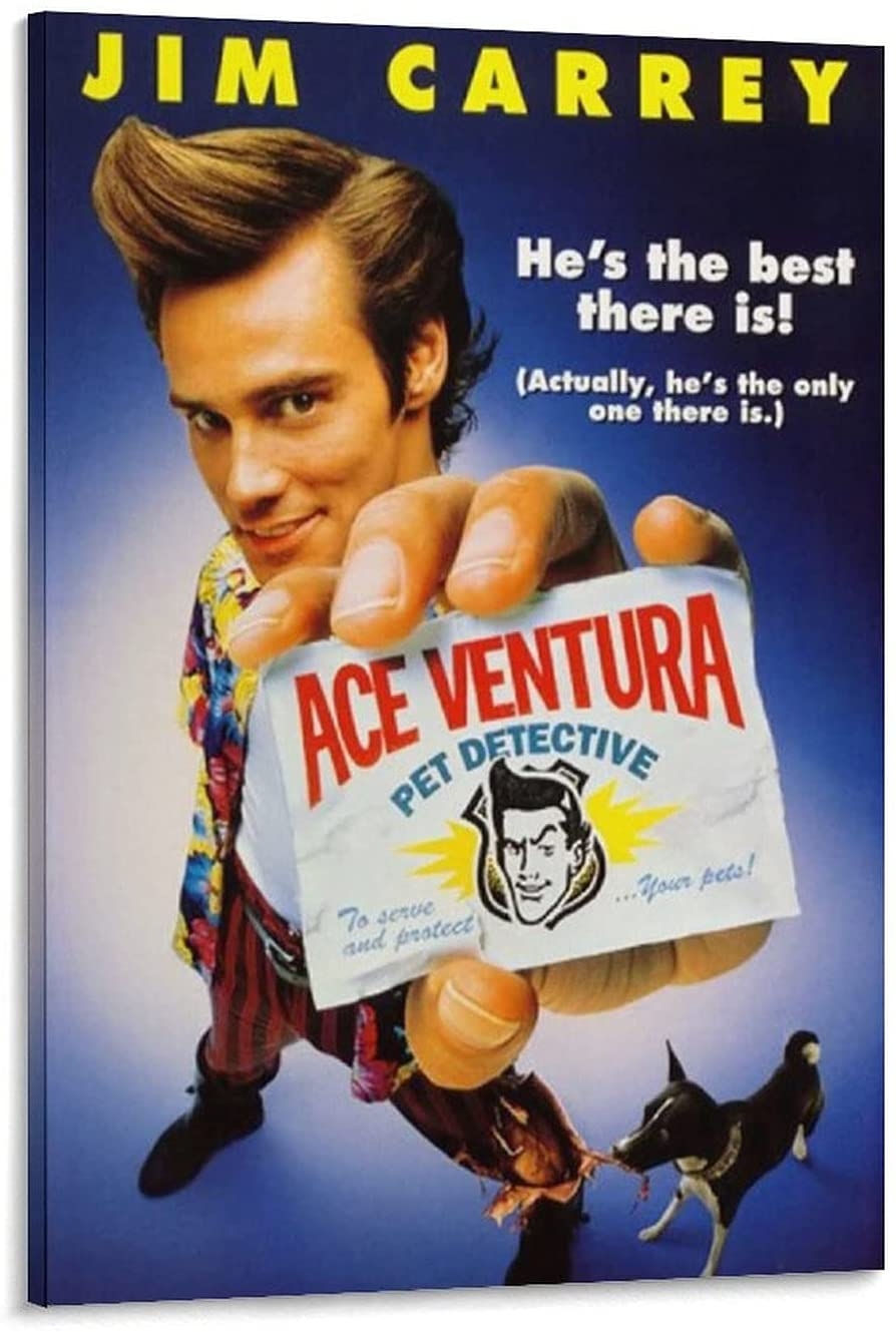 Jim Carrey, Ace Ventura, Film, Poster, 900x1330 HD Handy