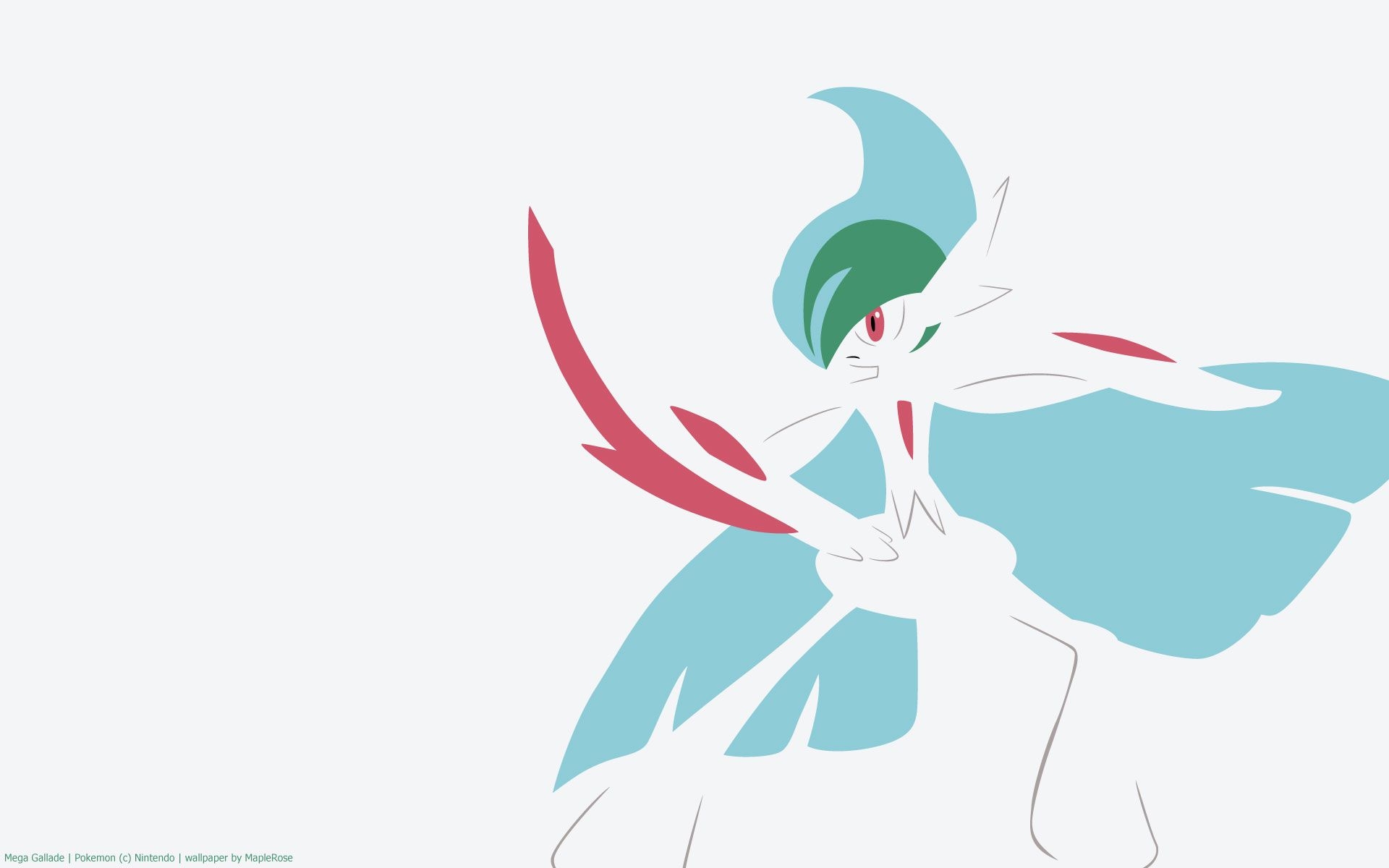 Gallade, Pokémon, Kämpfen, Pokewalls, Anime, 1920x1200 HD Desktop