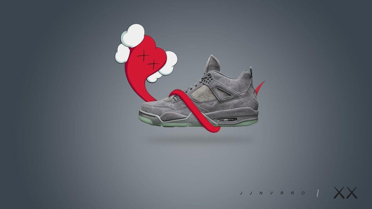 Kaws, Jordan, Kollaboration, Sneaker, Sammlerstück, 1200x670 HD Desktop