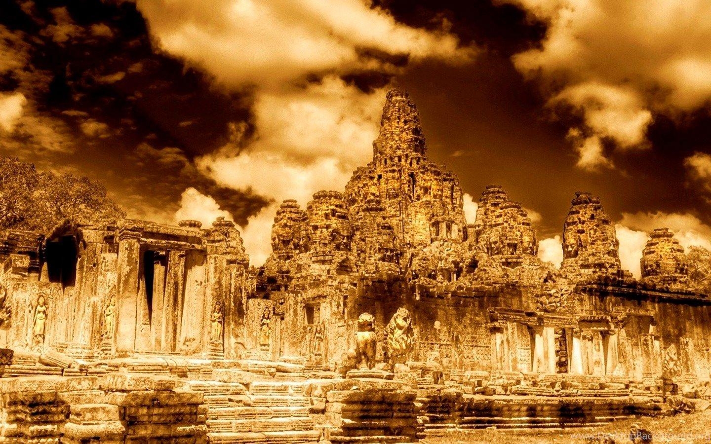 Angkor Wat, Kambodscha, Wallpaper, Kultur, Reisen, 1440x900 HD Desktop