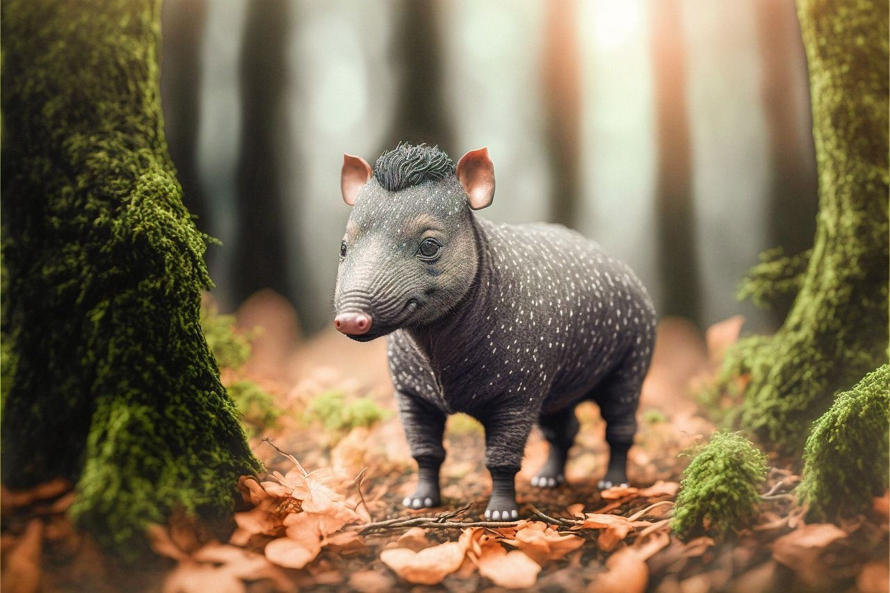 Tapir, Wald, Stock-Illustration, Tier, Download, 1280x860 HD Desktop