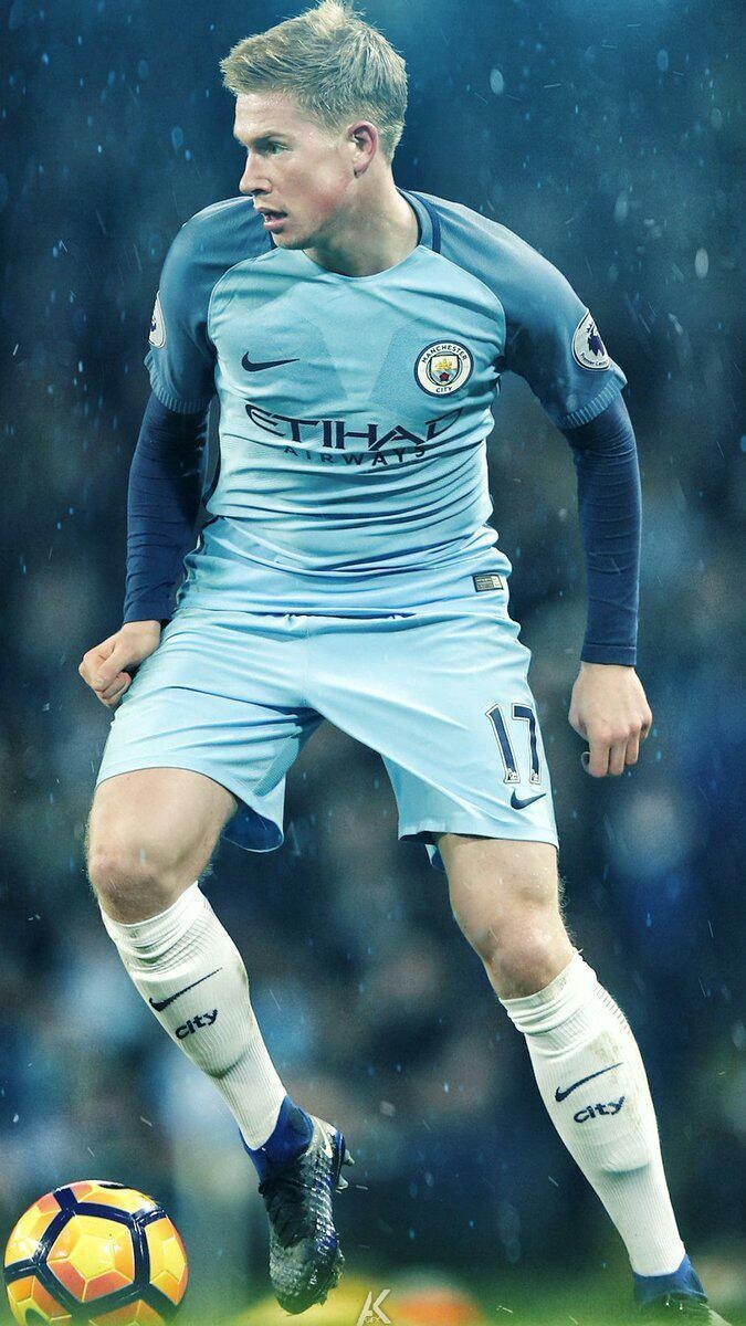 Kevin De Bruyne, Android, Hintergrund, Fußball, Manchester City, 680x1200 HD Handy