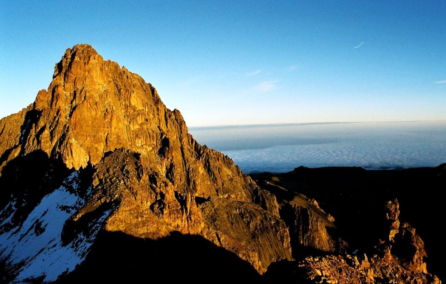 Mount Kenya, HD Bild, Gipfel, Natur, Reise, 1460x940 HD Desktop