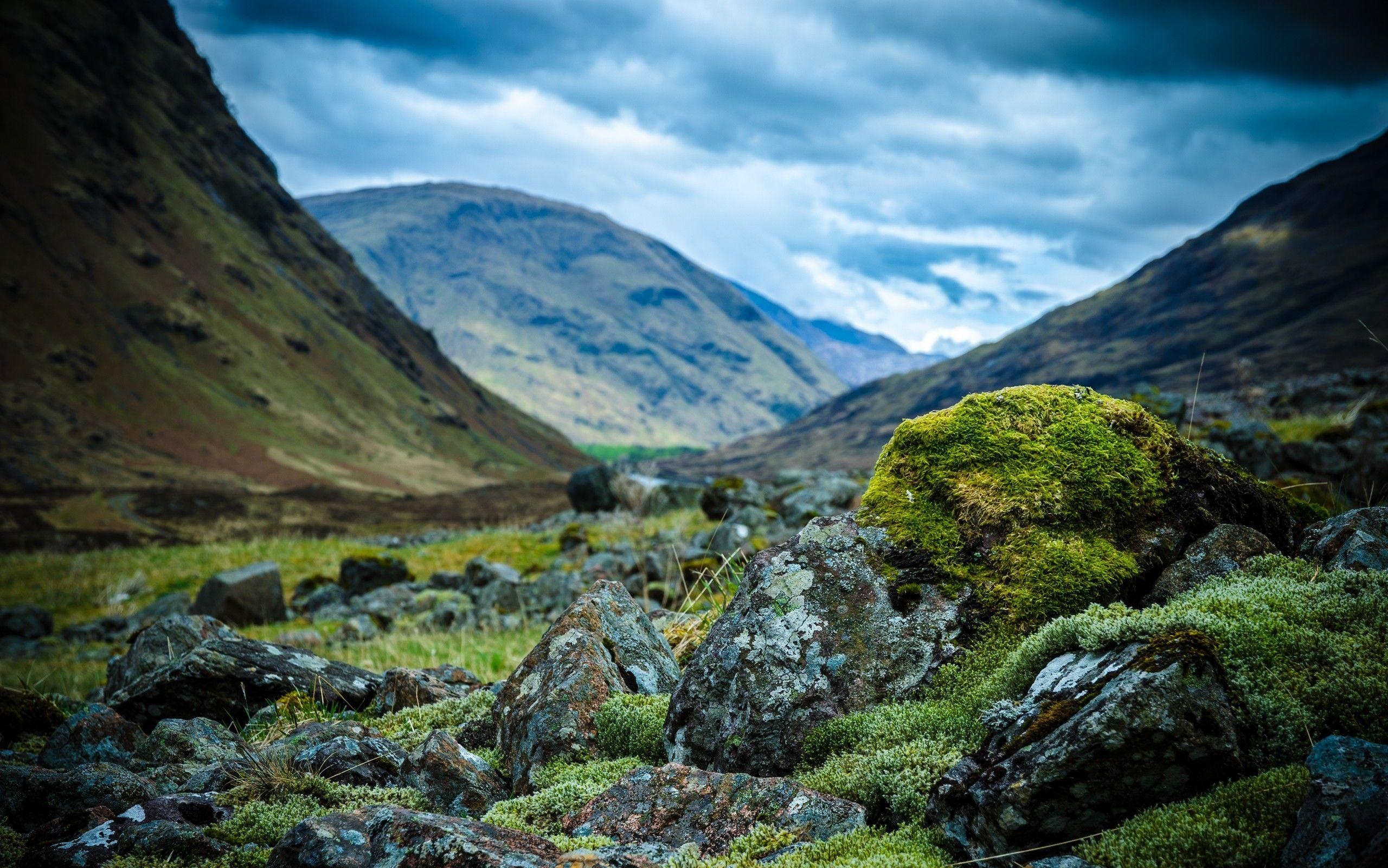 Schottische Highlands, Berge, Täler, Wasserfälle, wild, 2560x1600 HD Desktop