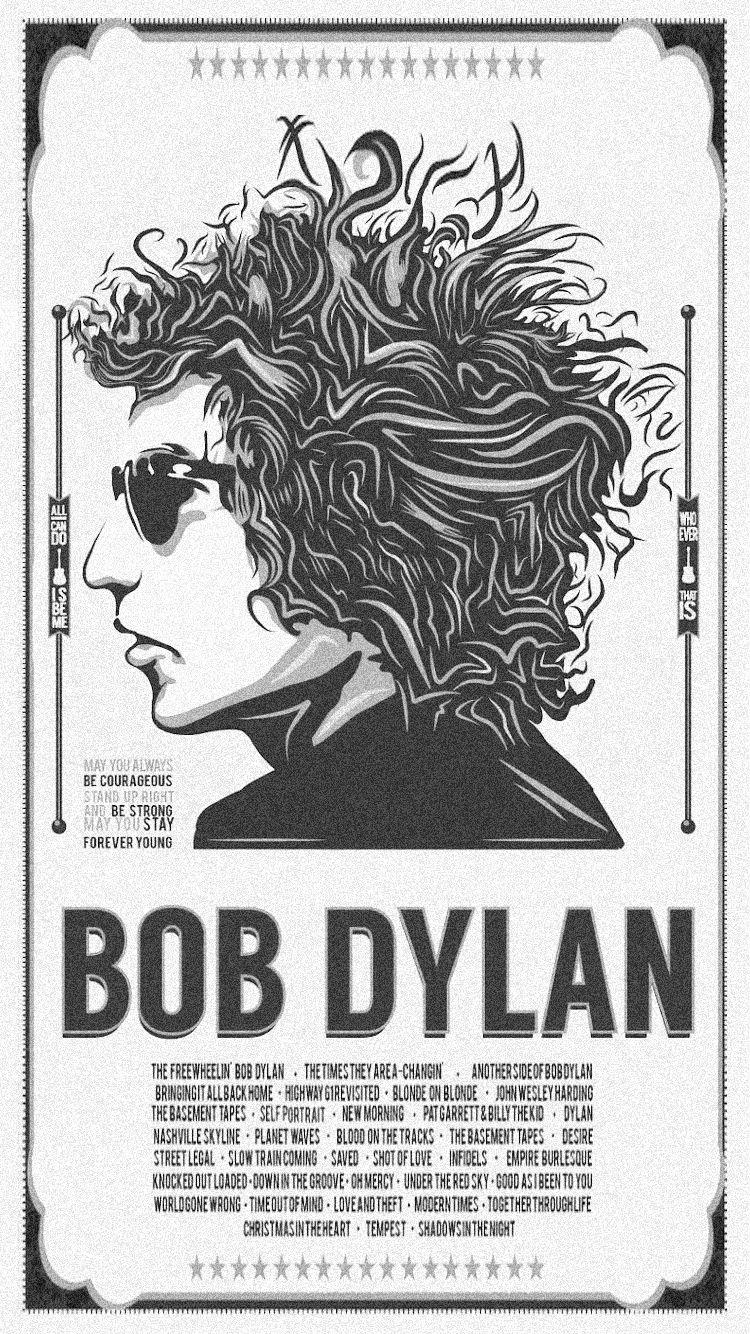 Bob Dylan, iPhone, Wallpaper, Musik, Künstler, 750x1340 HD Handy