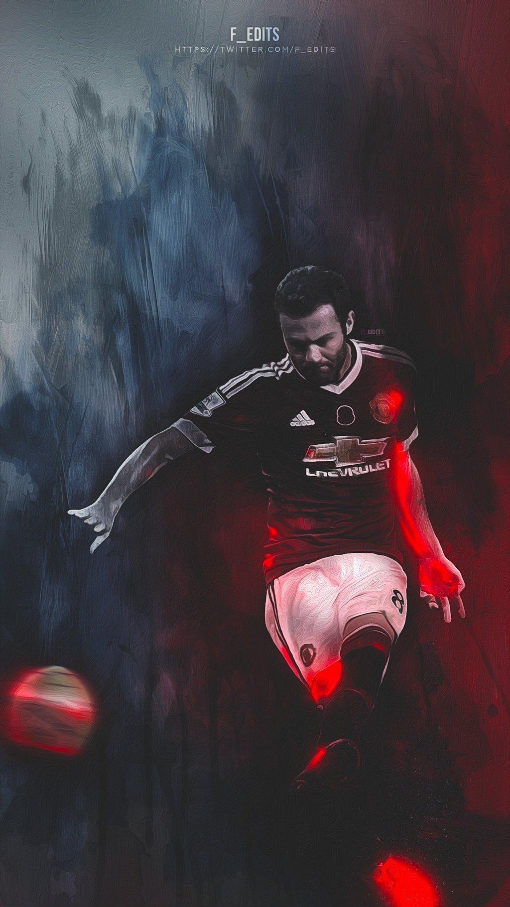 Juan Mata, Fedits, Design, Sport, Hintergrund, 1030x1830 HD Handy