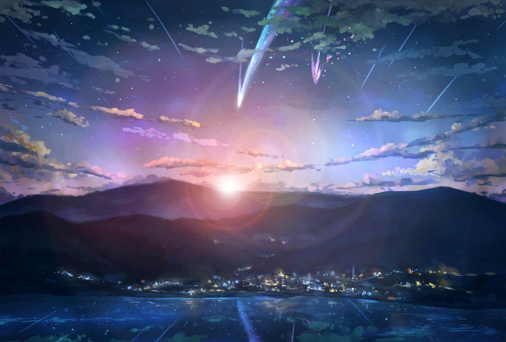 Your Name, Anime, Computer Background, Kimi no Na wa, 1750x1190 HD Desktop