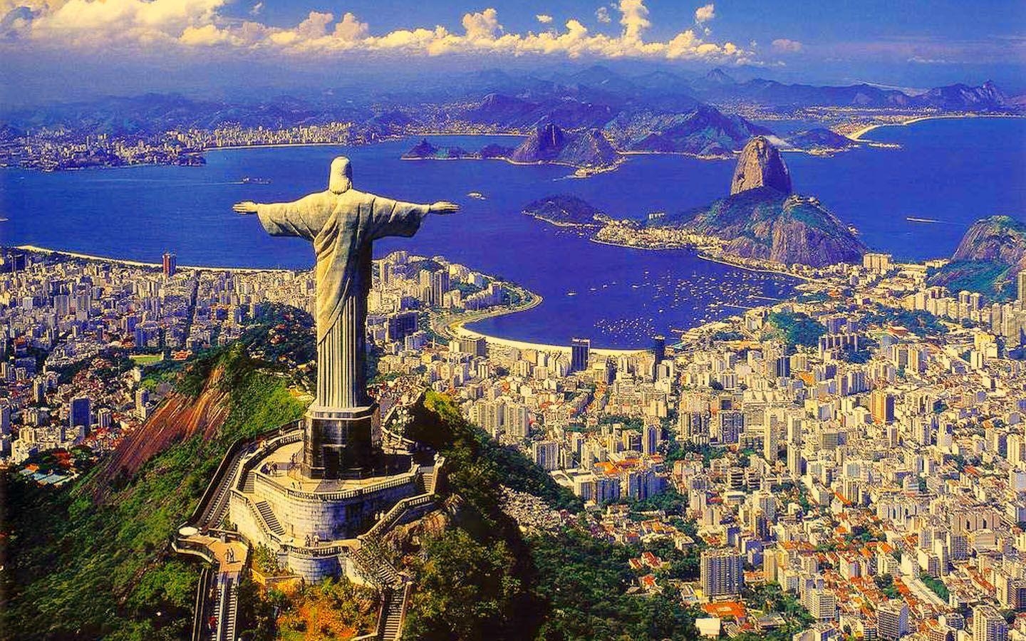 Rio de Janeiro, Brasilien, Hintergrund, 2015, Reise, 1440x900 HD Desktop