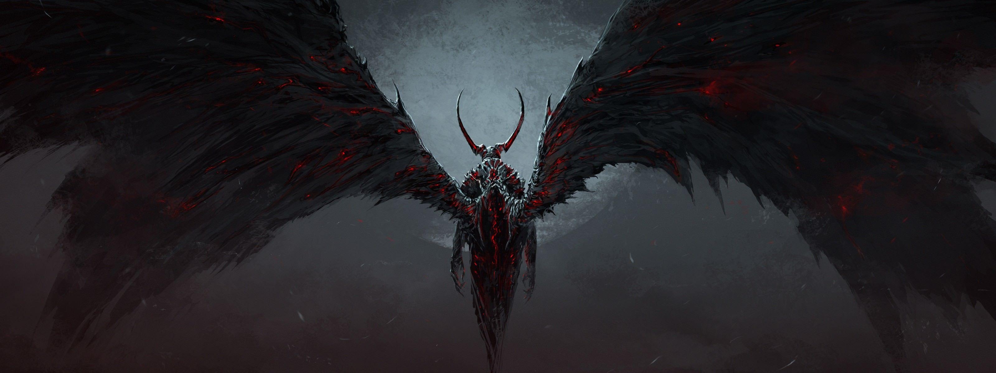 Diablo, Dämonen, Spiele, Abenteuer, Fantasie, 3200x1200 Dual Screen Desktop