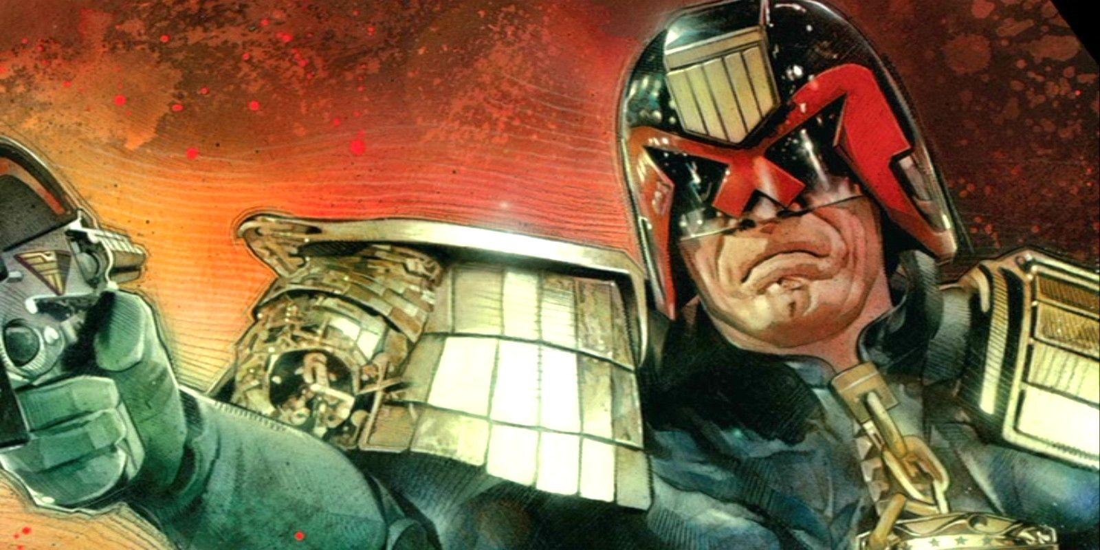 Judge Dredd, Comics, Bild, Sci-Fi, Bildschirm, 1600x800 Dual Screen Desktop