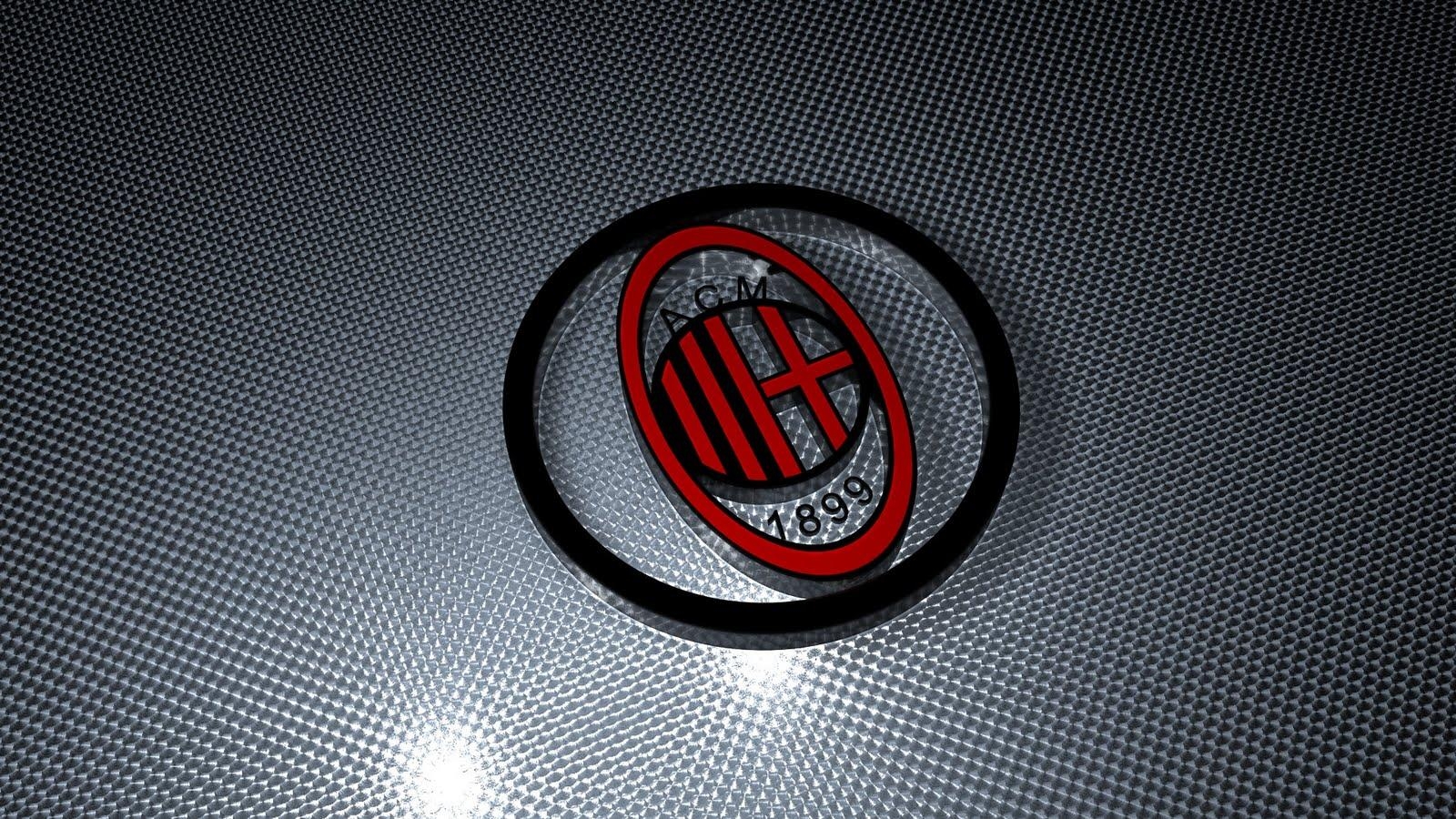 AC Milan, Logo, Fußball, Hintergrund, Bild, 1600x900 HD Desktop