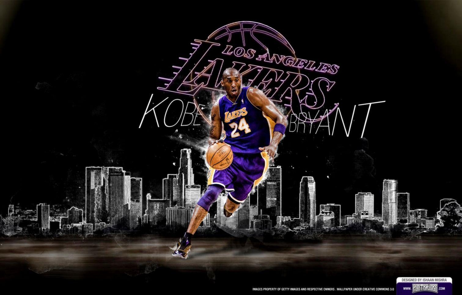 Kobe Bryant, HD, Download, Basketball, Sportart, 1520x970 HD Desktop