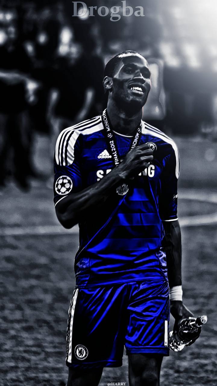 Didier Drogba, Fußball, Legende, Chelsea, Tor, 720x1280 HD Handy