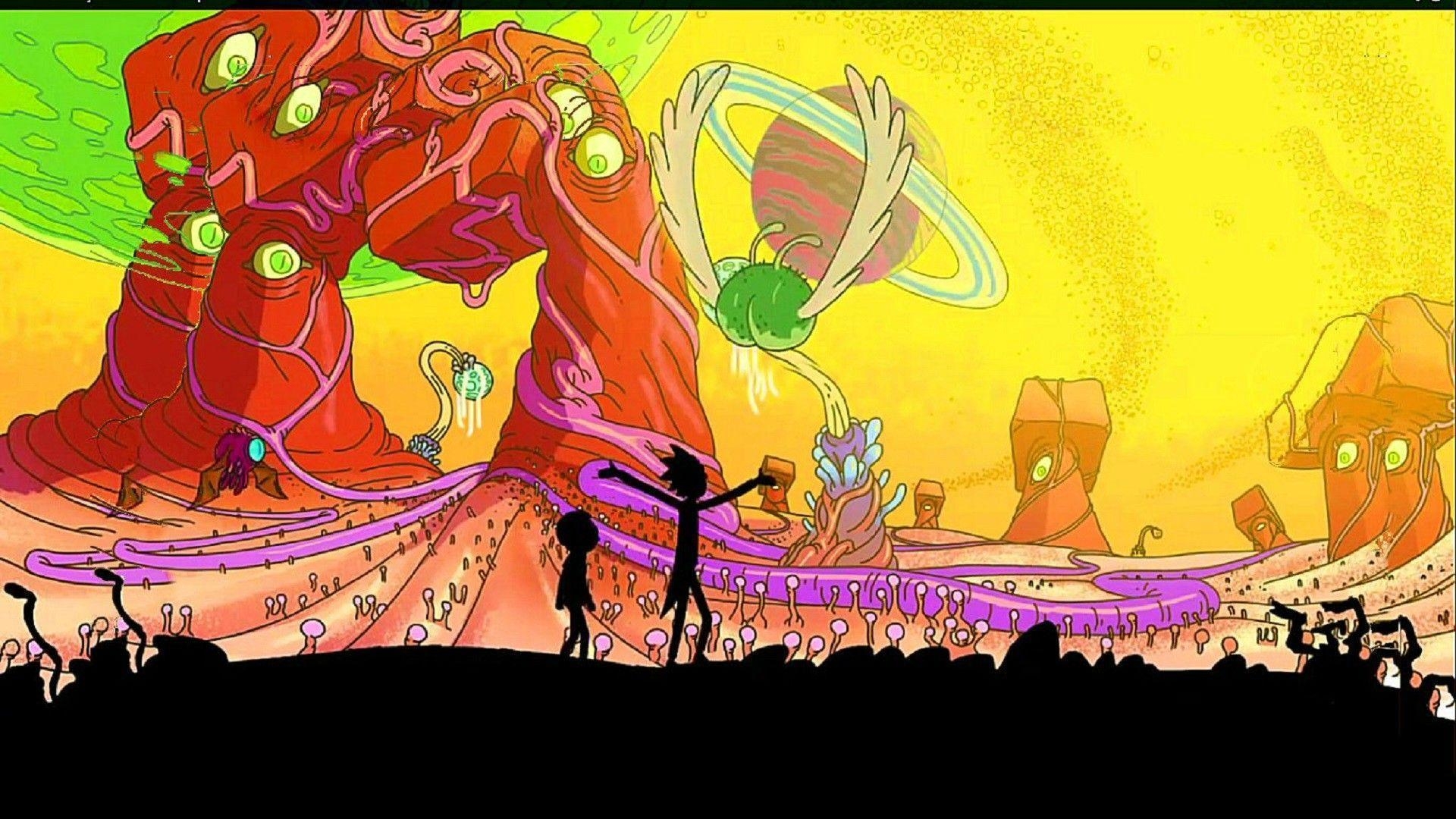 Rick and Morty, Cartoon, Abenteuer, Multiuniversum, 1920x1080 Full HD Desktop