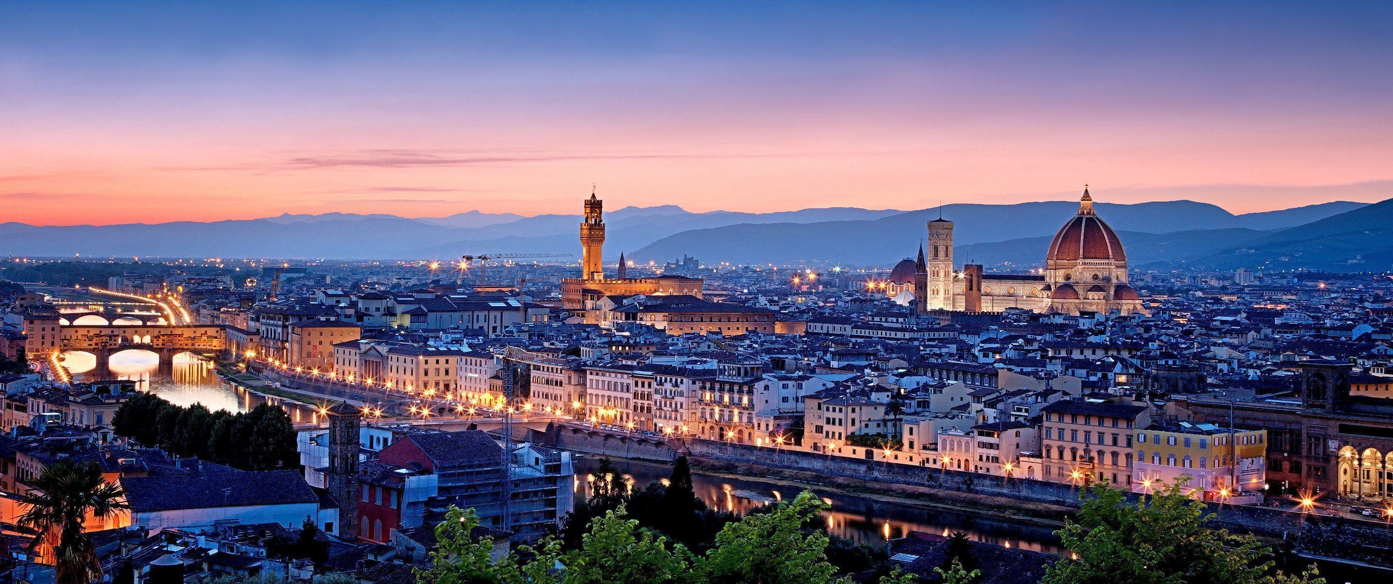 Florenz, Italien, Geschichte, Kultur, Reisen, 2860x1200 Dual Screen Desktop