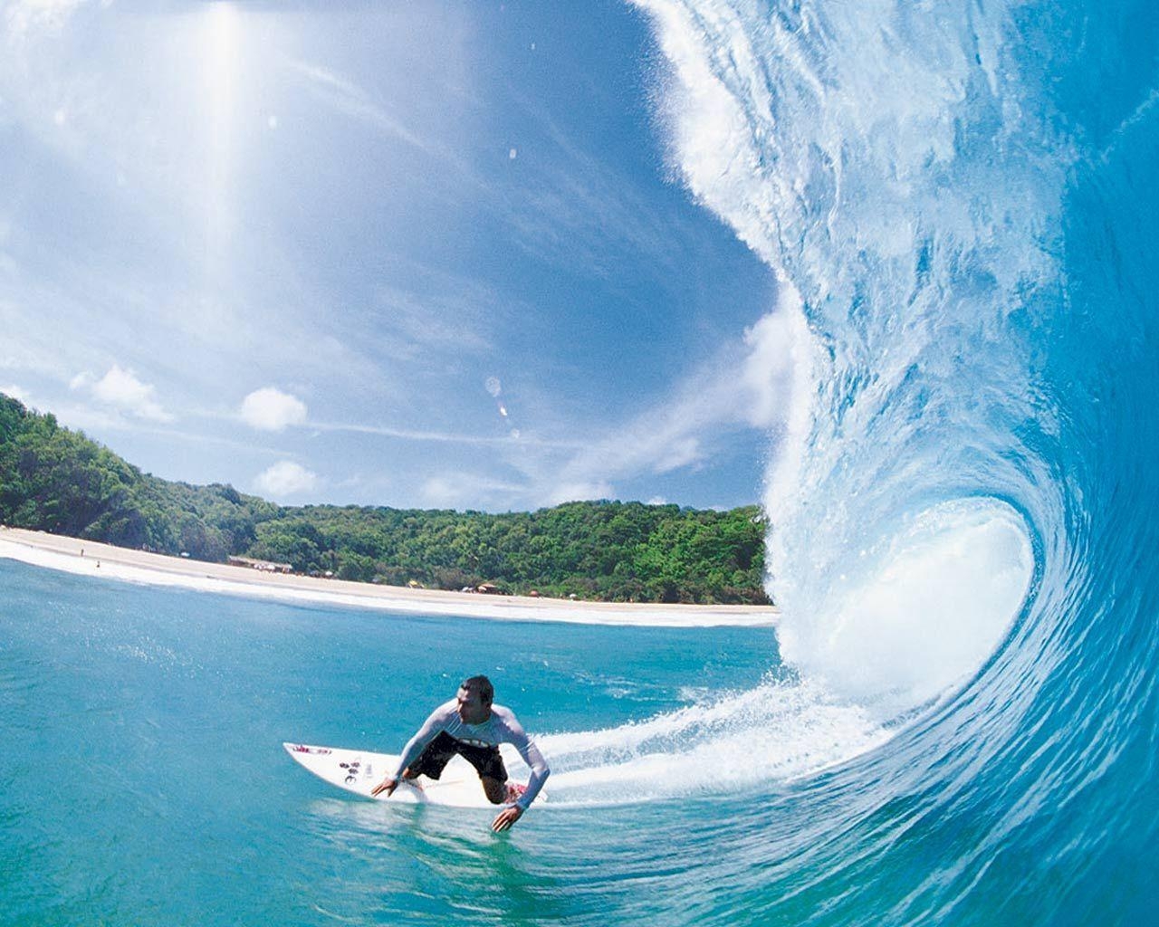 HD Surfen, Hintergründe, Ozean, Wellen, Sport, 1280x1030 HD Desktop