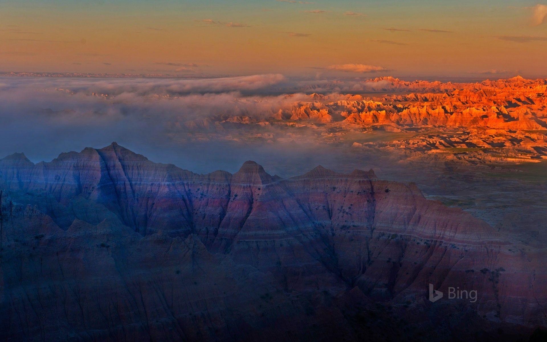 Badlands, 40 Jahre, Nationalpark, South Dakota, Vintage, 1920x1200 HD Desktop