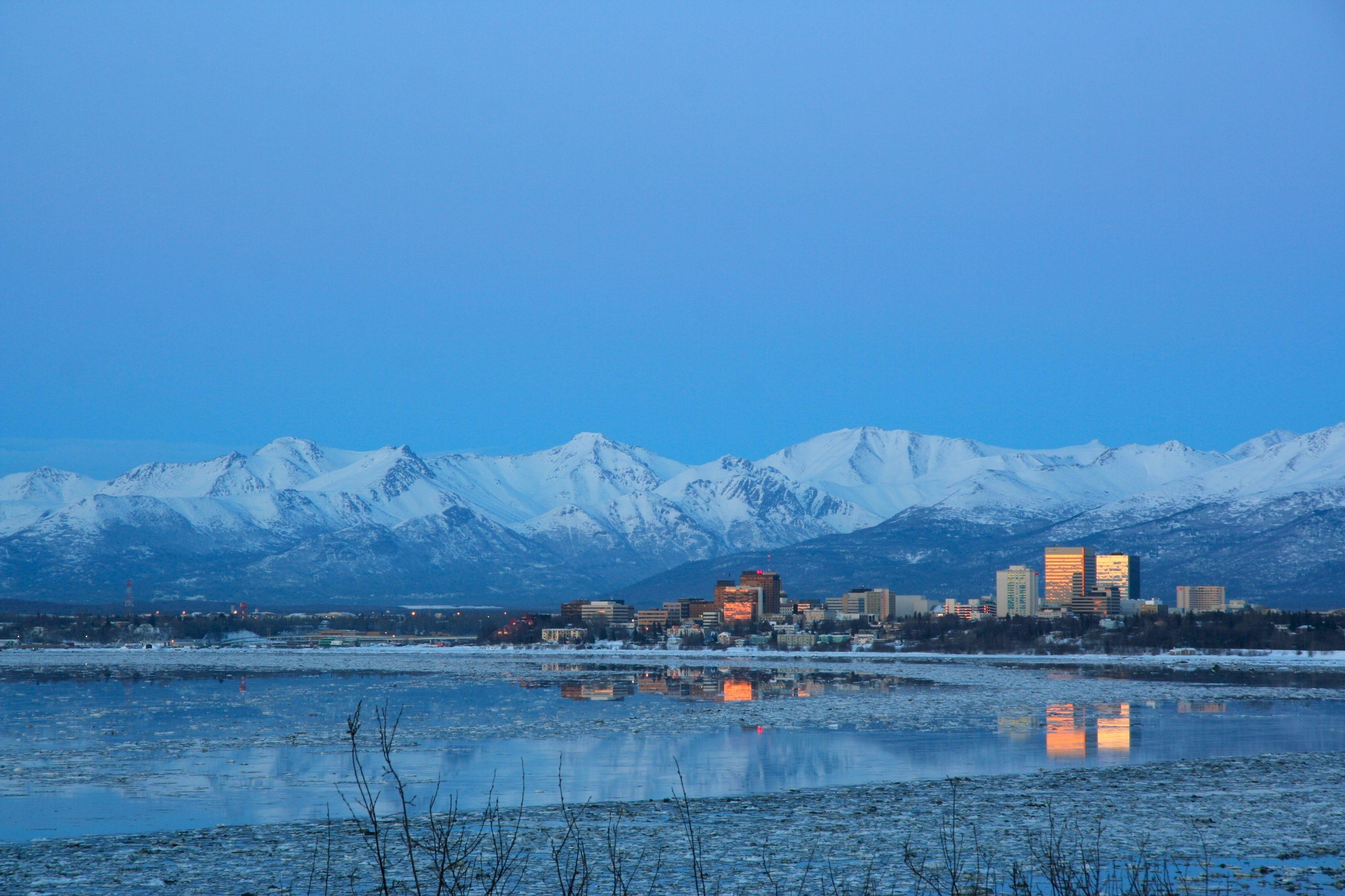 Anchorage, Reisen, HD, Alaska, Stadt, 3460x2310 HD Desktop