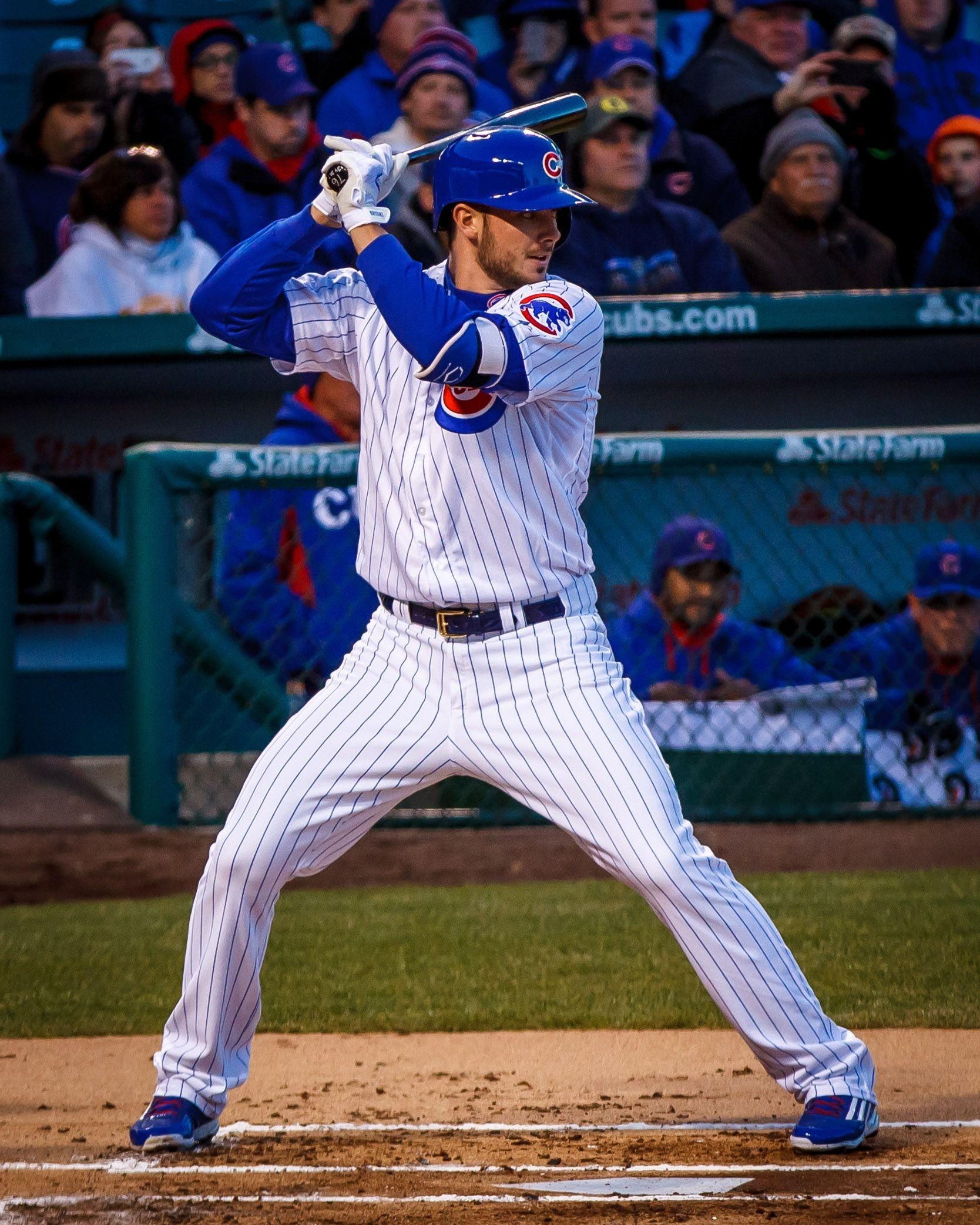 Kris Bryant, Schlag, Hintergrund, Baseball, Download, 1670x2090 HD Handy