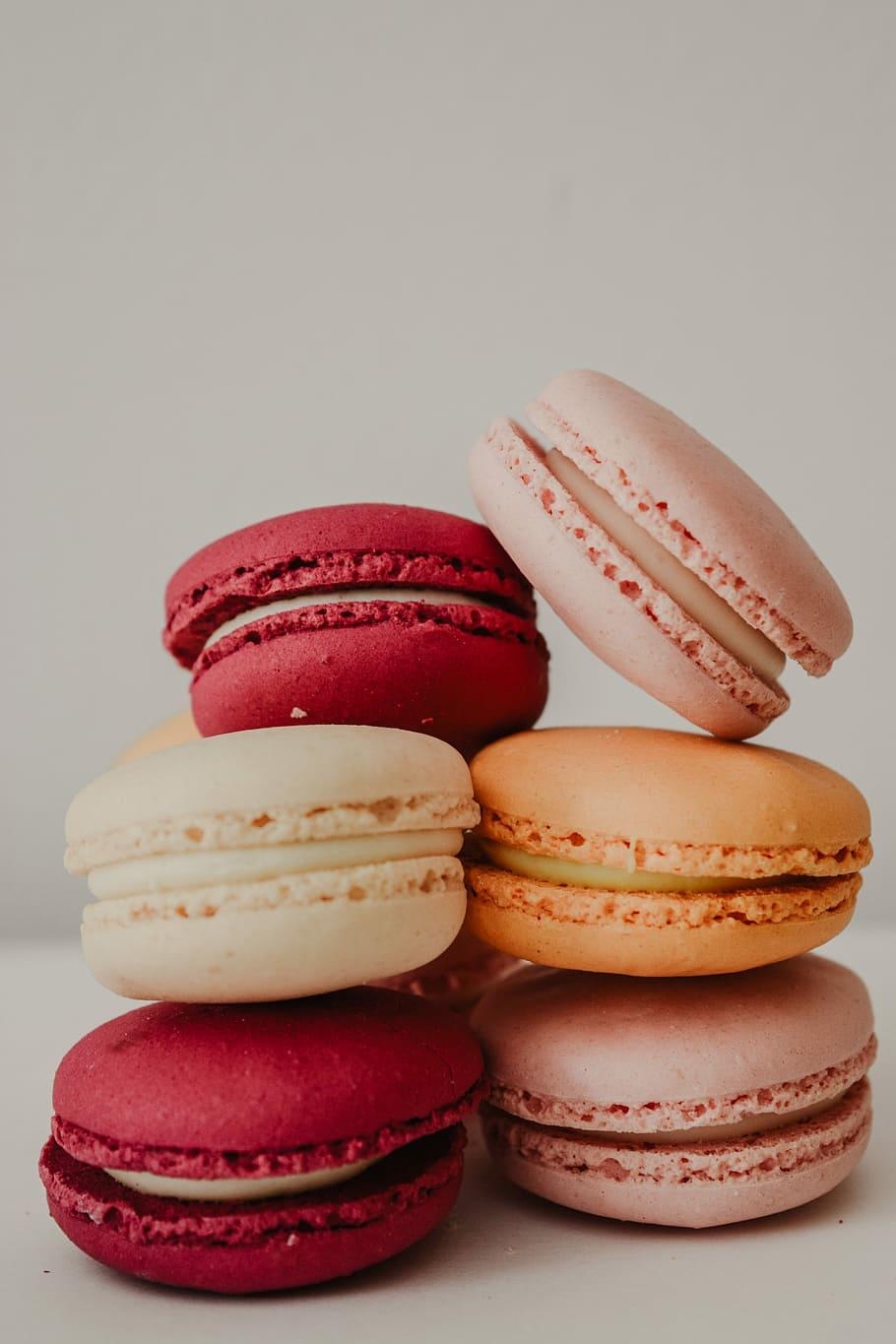 Macarons, HD, Bunt, Französische, Kekse, 910x1370 HD Handy