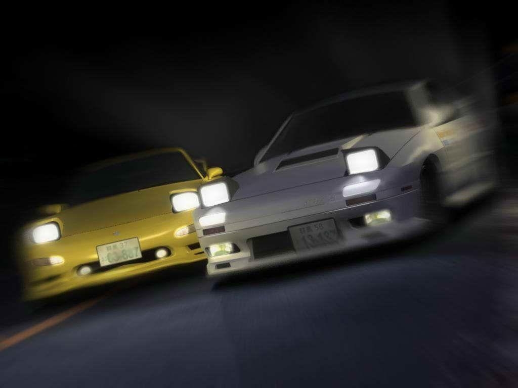 Initial D, Tagespost, Anime-Rennwagen, Dagenes, JDM, 1030x770 HD Desktop