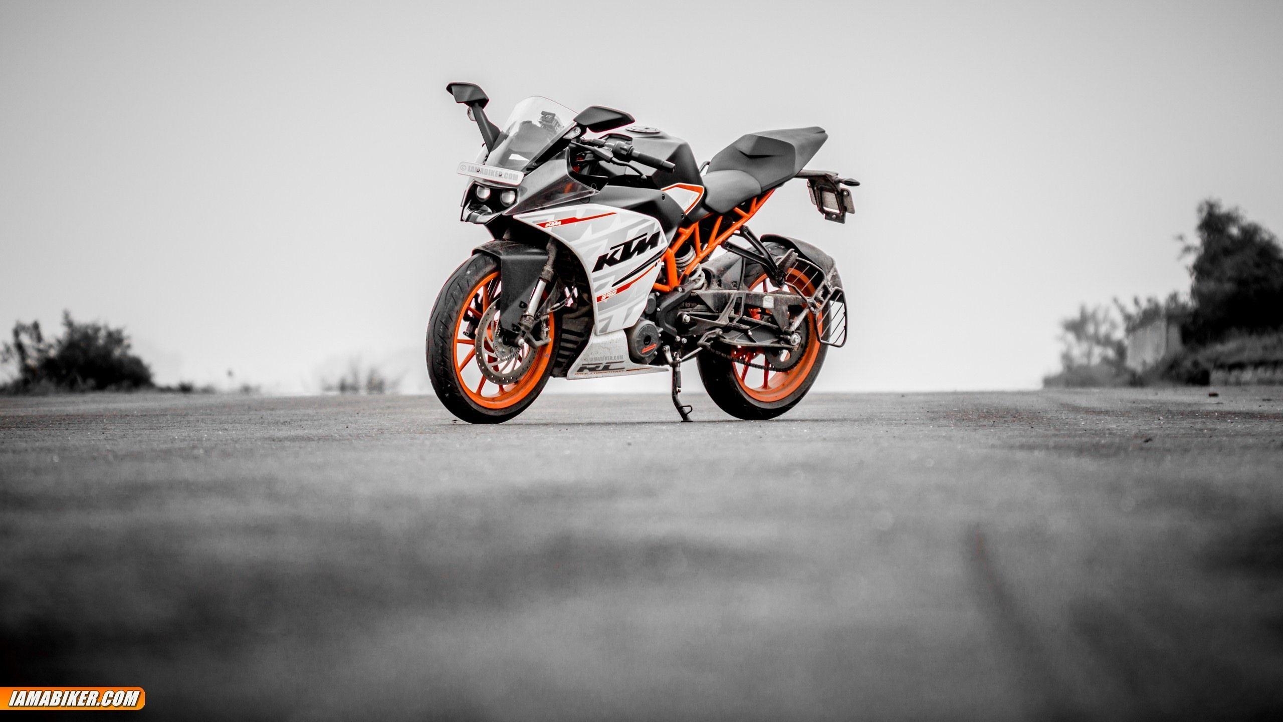 KTM RC 390, Motorrad, Wallpaper, Fahrt, Iamabiker, 2560x1440 HD Desktop