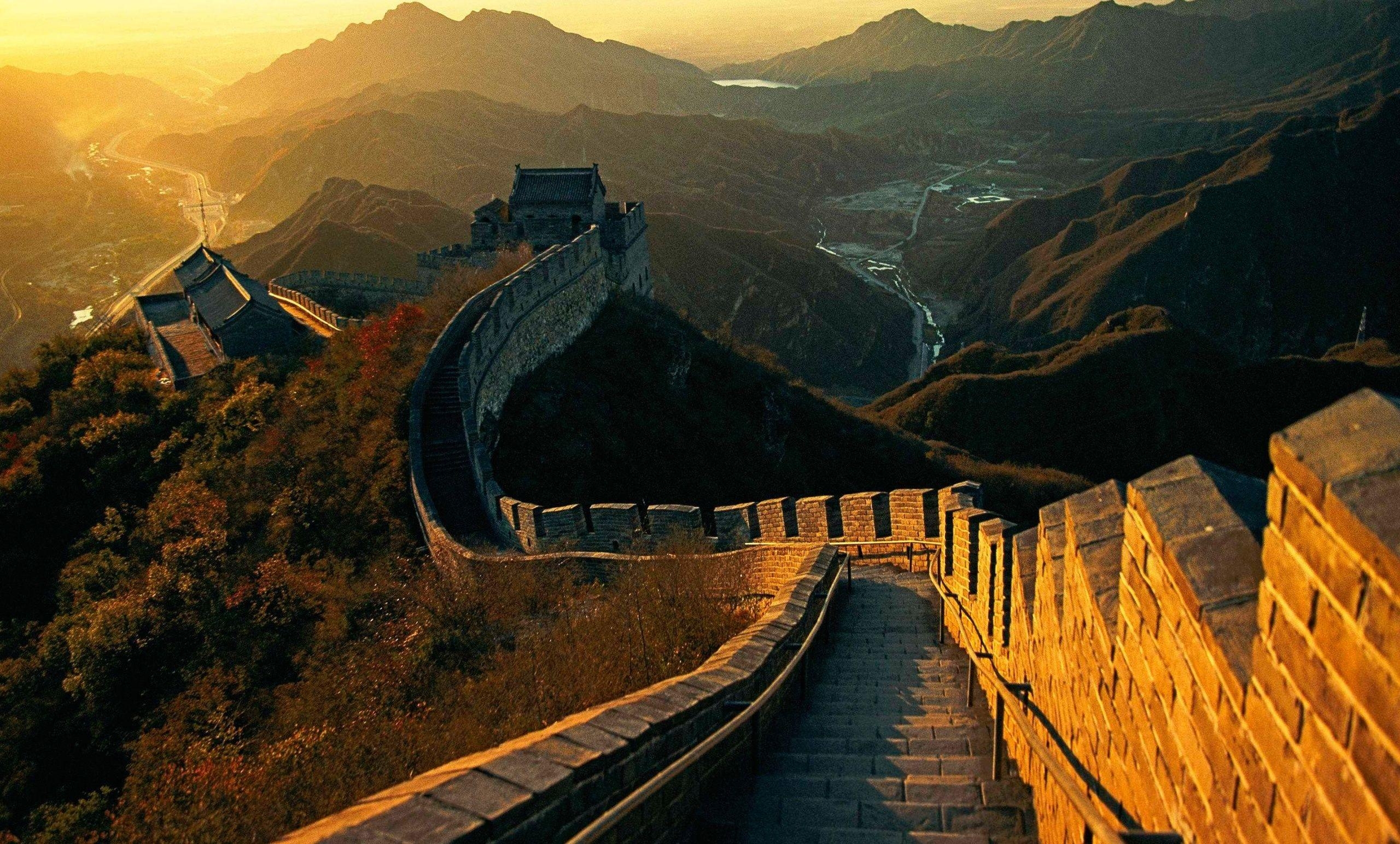 Große Mauer, China, HD, Reisen, Bild, 2560x1550 HD Desktop