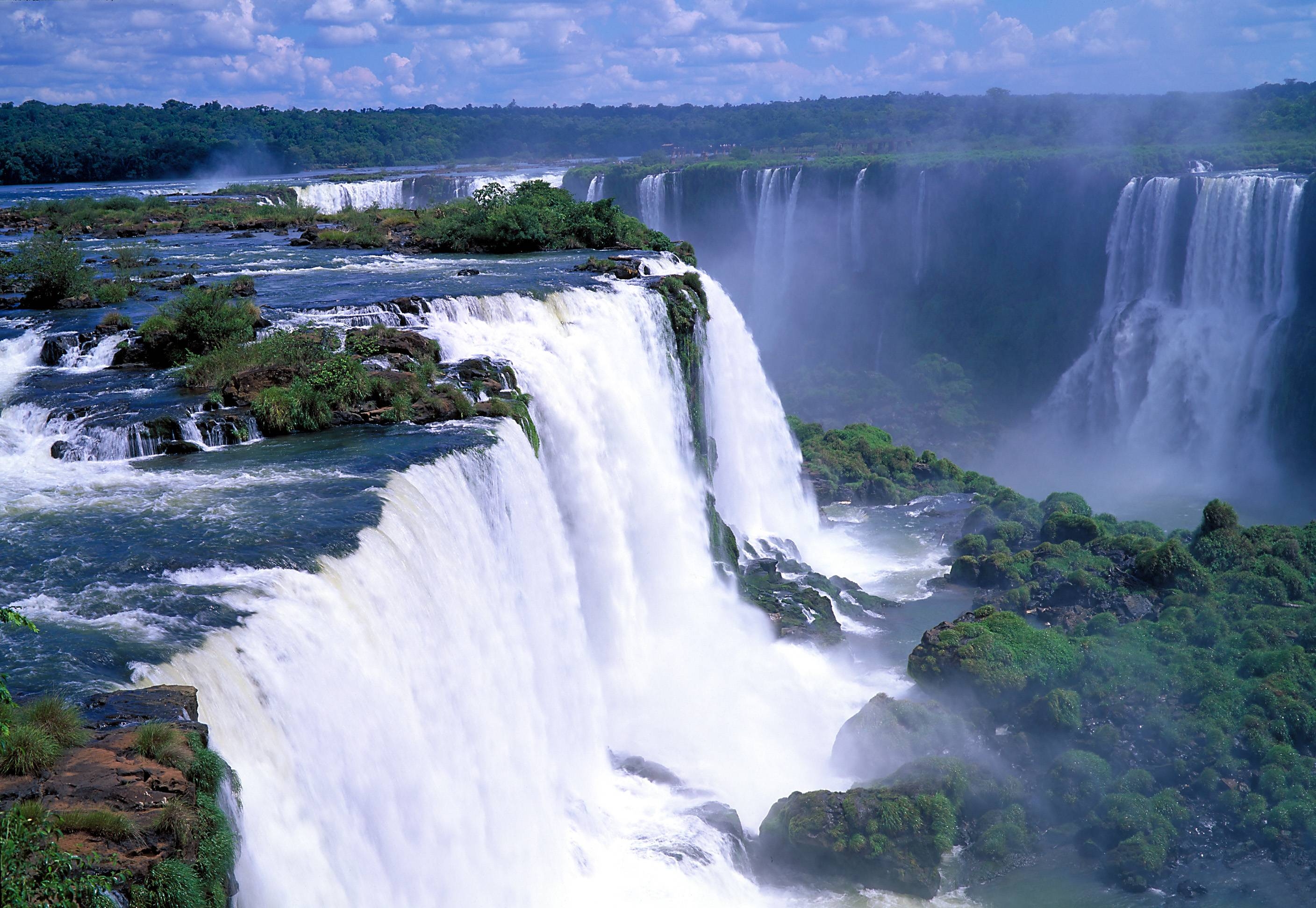 Iguazú-Wasserfälle, Natur, Argentinien, Brasilien, Landschaft, 2820x1950 HD Desktop