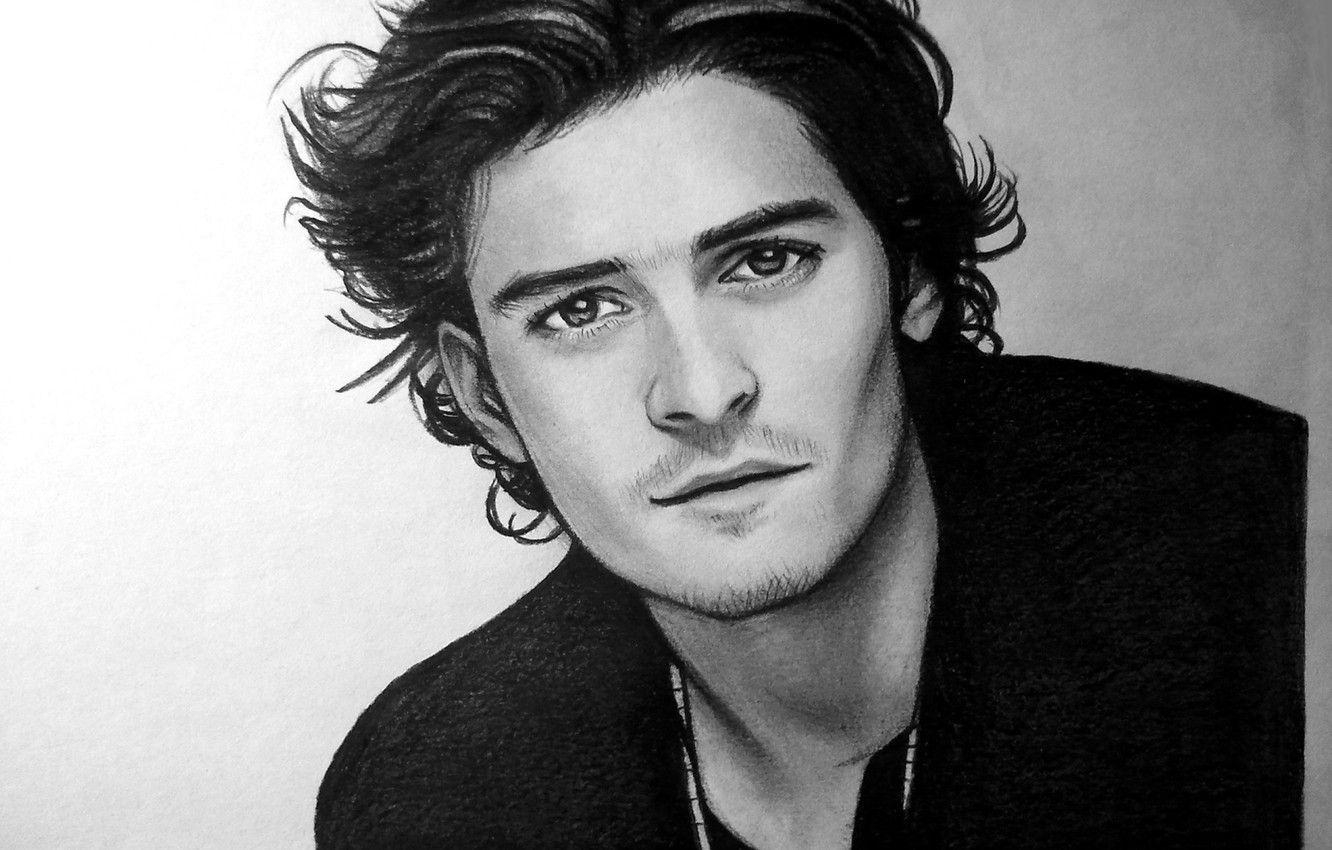 Orlando Bloom, Figur, Portrait, Desktop, Filmstar, 1340x850 HD Desktop