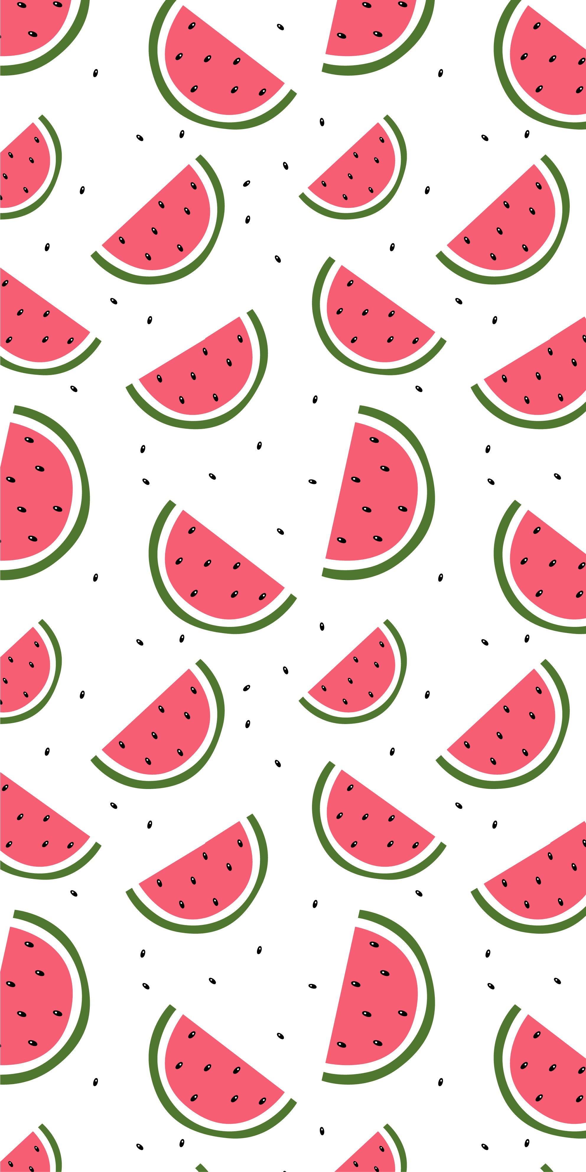 Wassermelonen Design, saftig, sommerlich, Frucht Hintergrund, 1990x3970 HD Handy