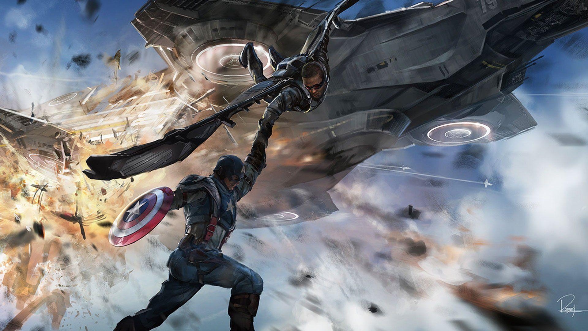 Winter Soldier, Fotogalerie, Marvel, Film, Hintergrund, 1920x1080 Full HD Desktop